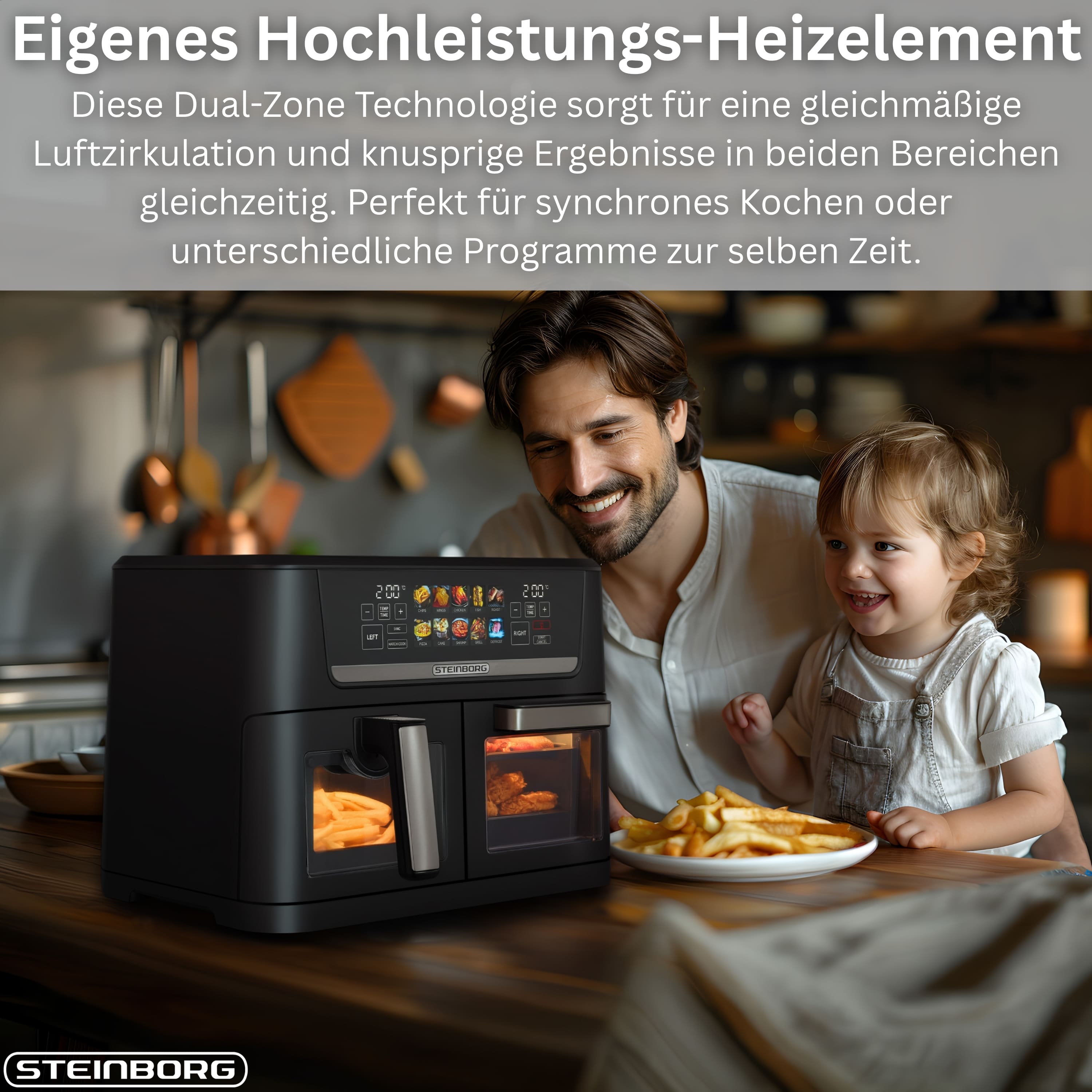 Steinborg SB-3170 Heißluftfritteuse