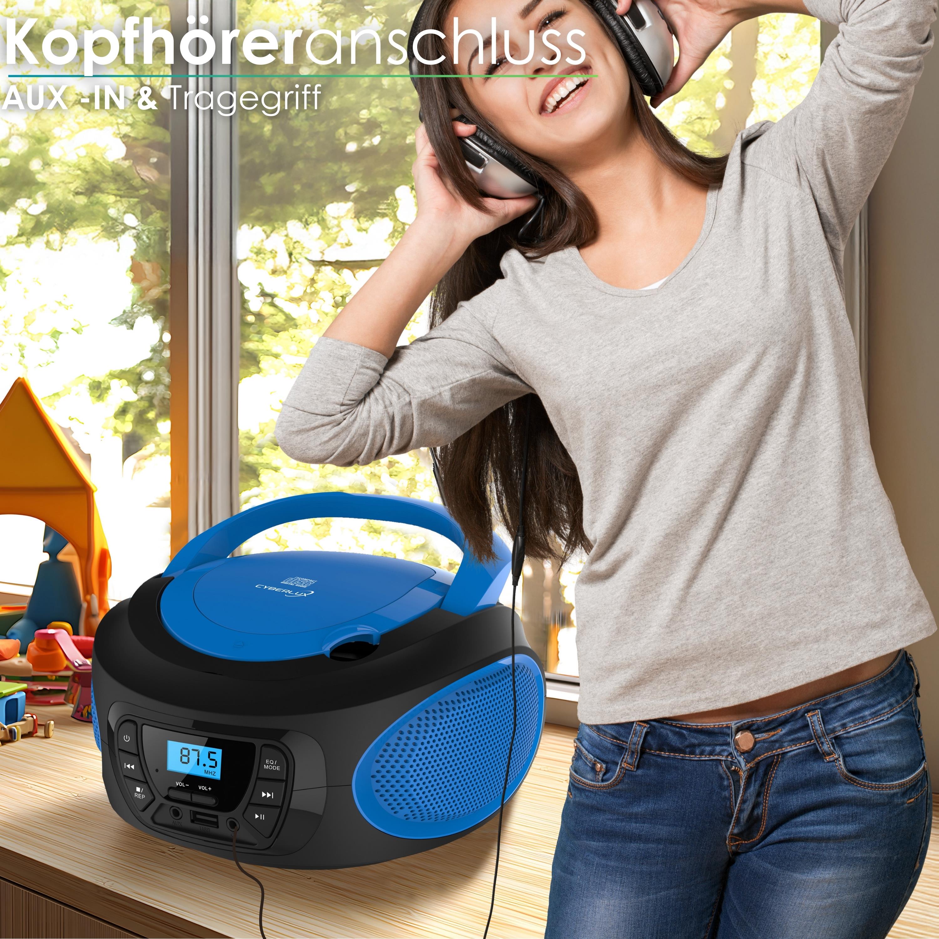 Cyberlux CL-610 CD-Player Blau