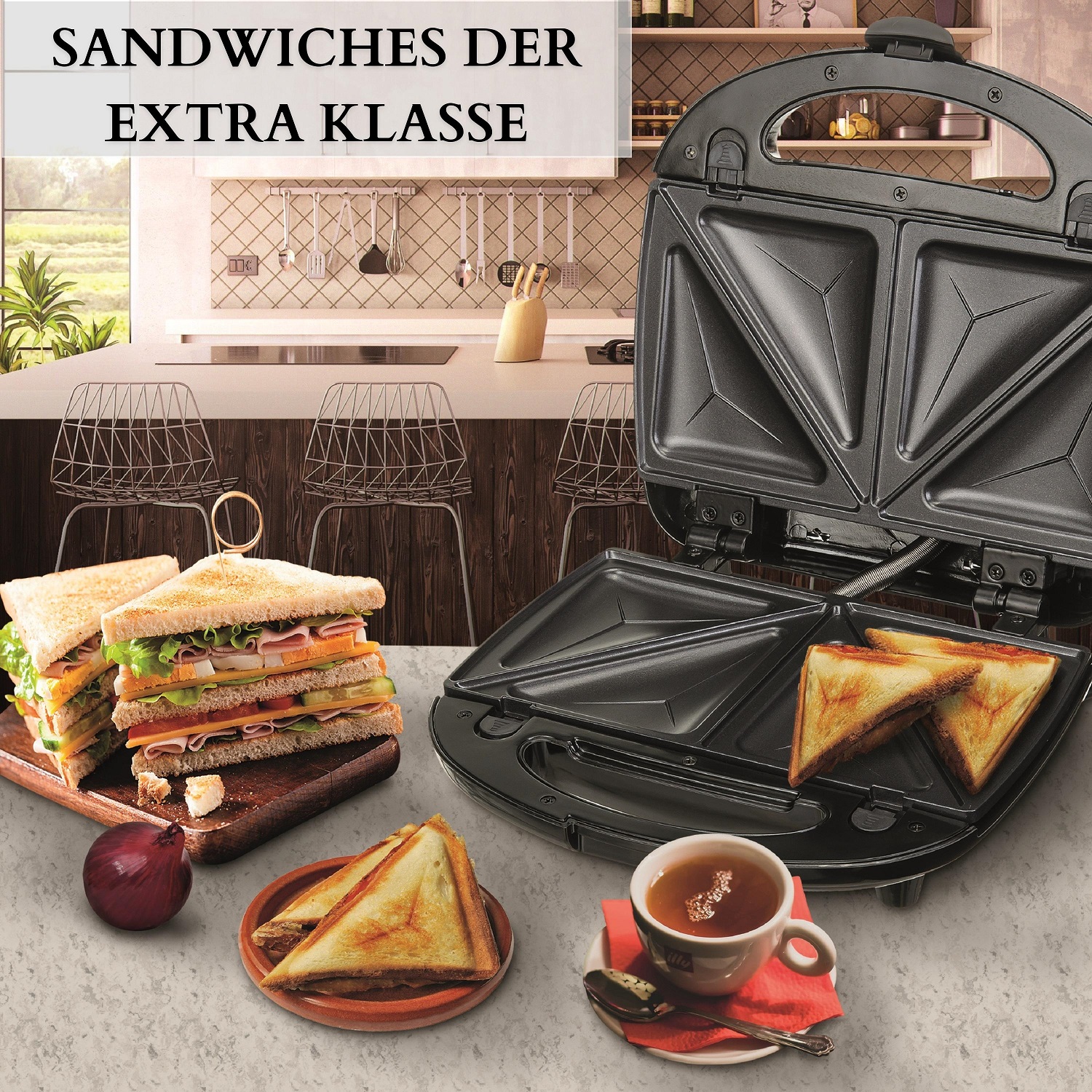 Steinborg SB-2020 3in1 Sandwichmaker