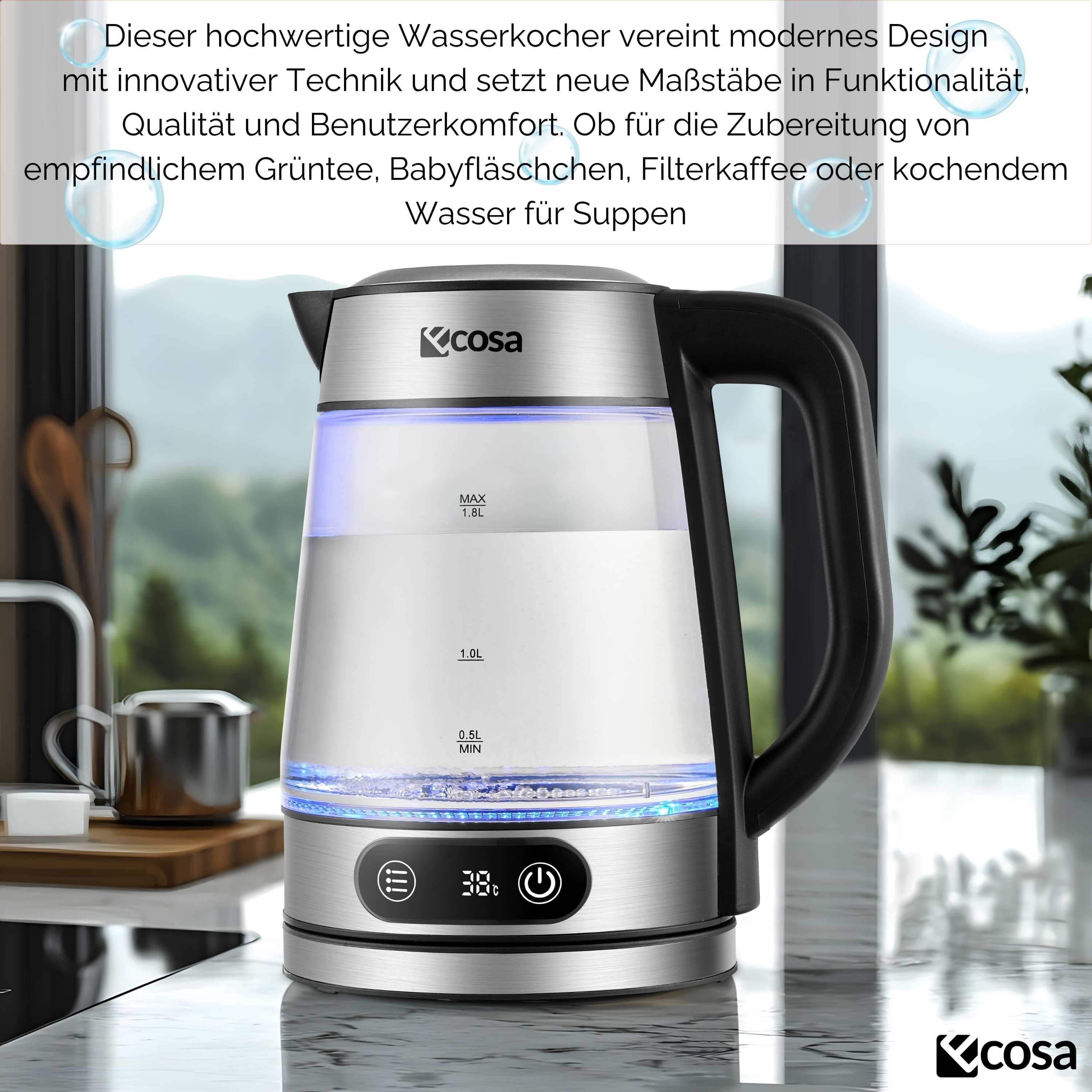 Ecosa EO-696 Wasserkocher Ecosa EO-696 Wasserkocher