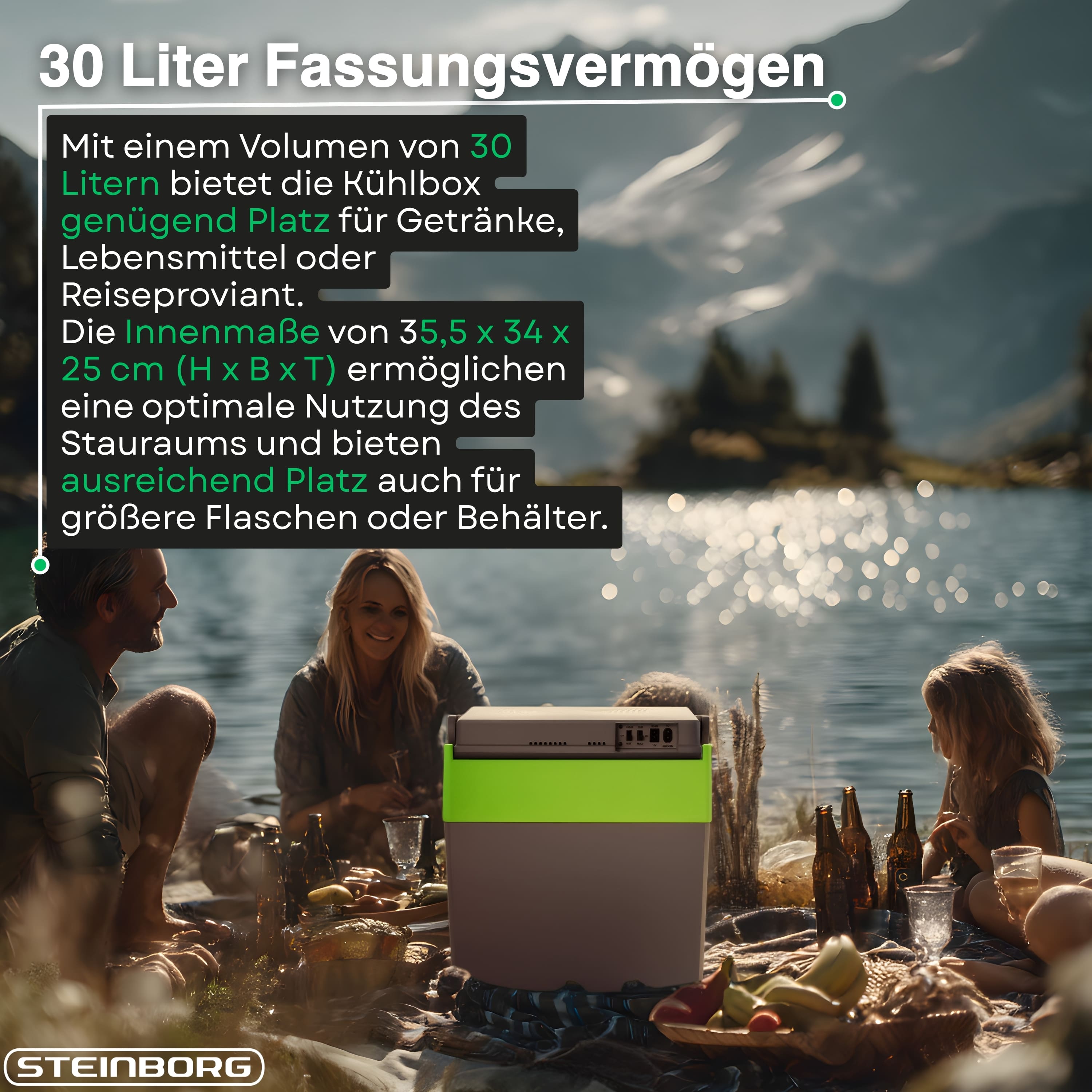 Steinborg SB-510 Kühlbox 30L