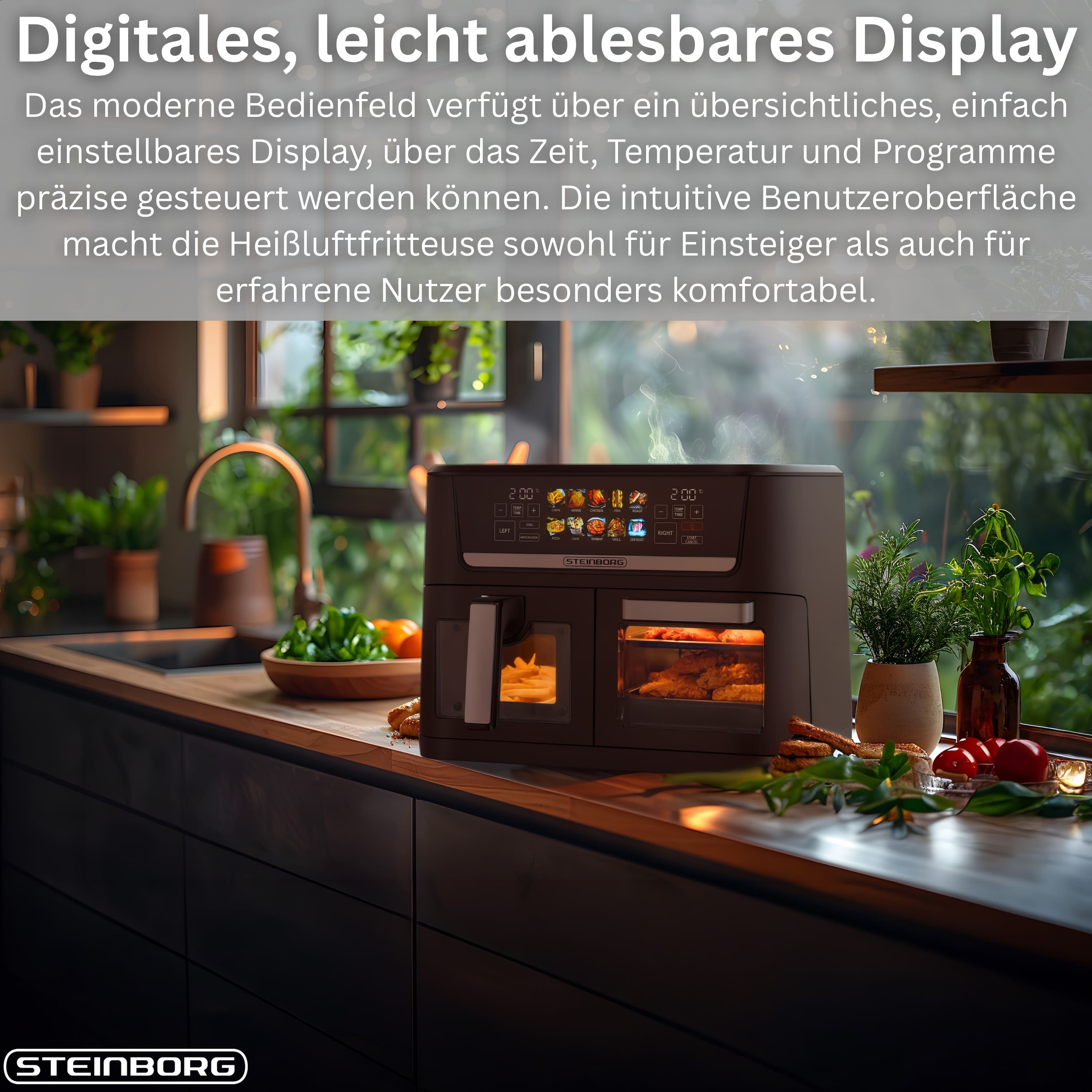 Steinborg SB-3170 Heißluftfritteuse