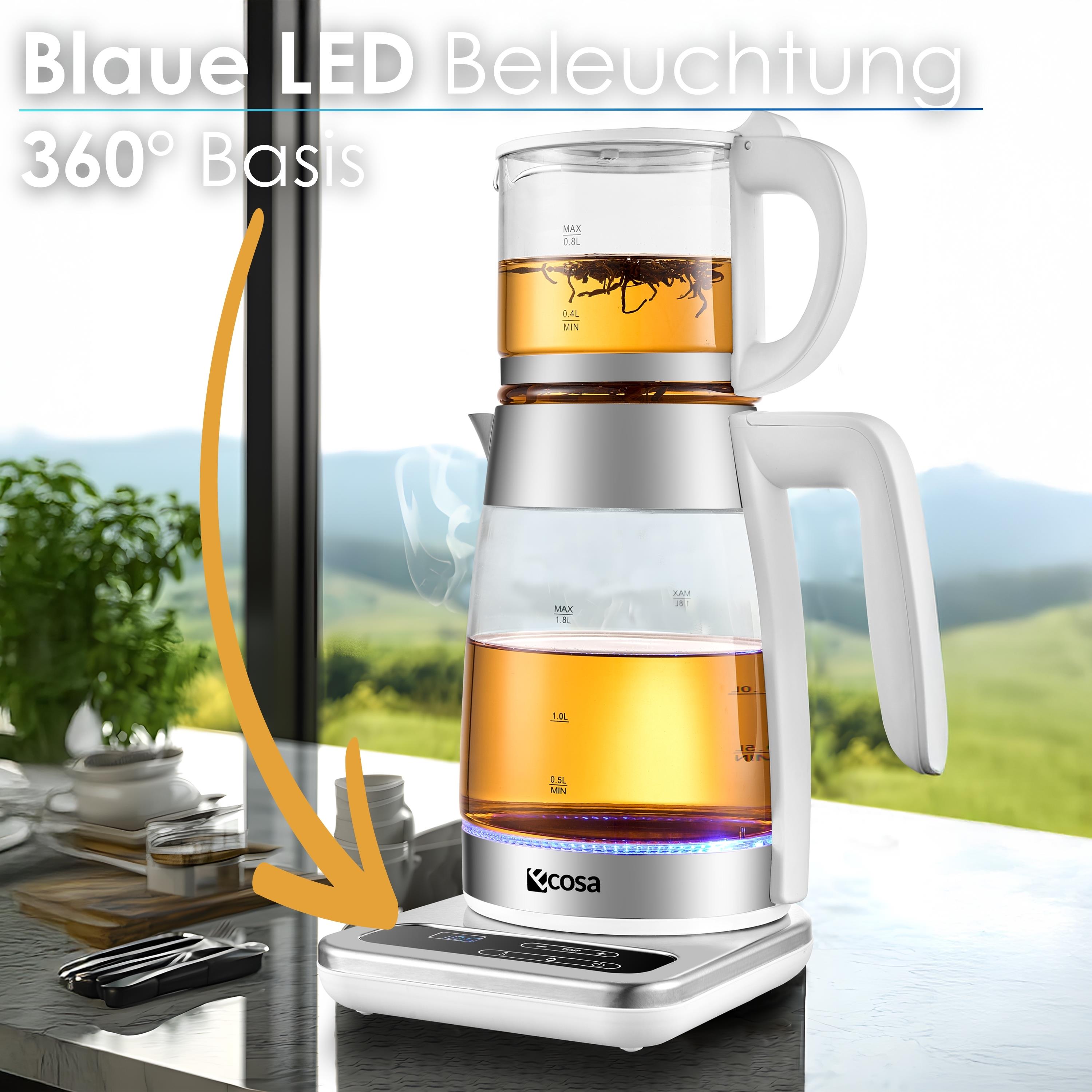 Ecosa EO-695 Teekocher Weiß Ecosa EO-695 Teekocher Weiß