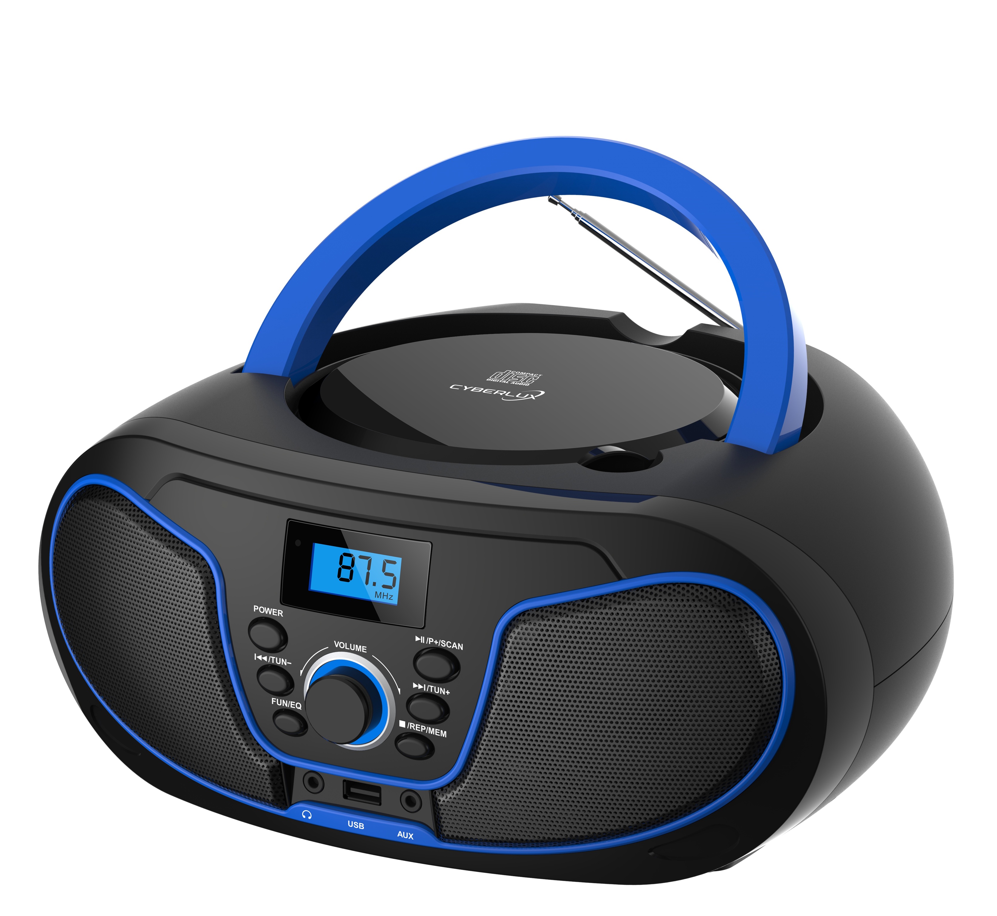 Cyberlux CL-2200 CD-Player Blau