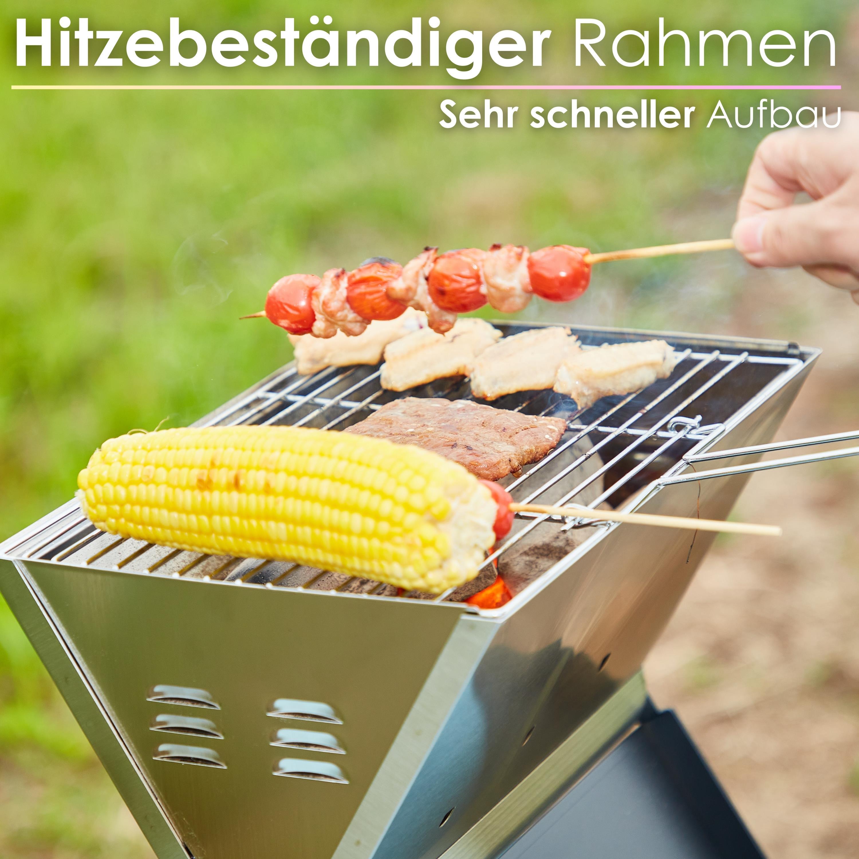 Steinborg SB-8160 Klappgrill Schwarz