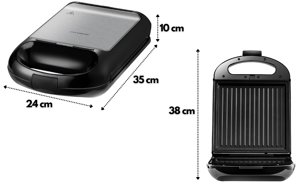 Steinborg SB-2120 Sandwich Maker 3 in 1