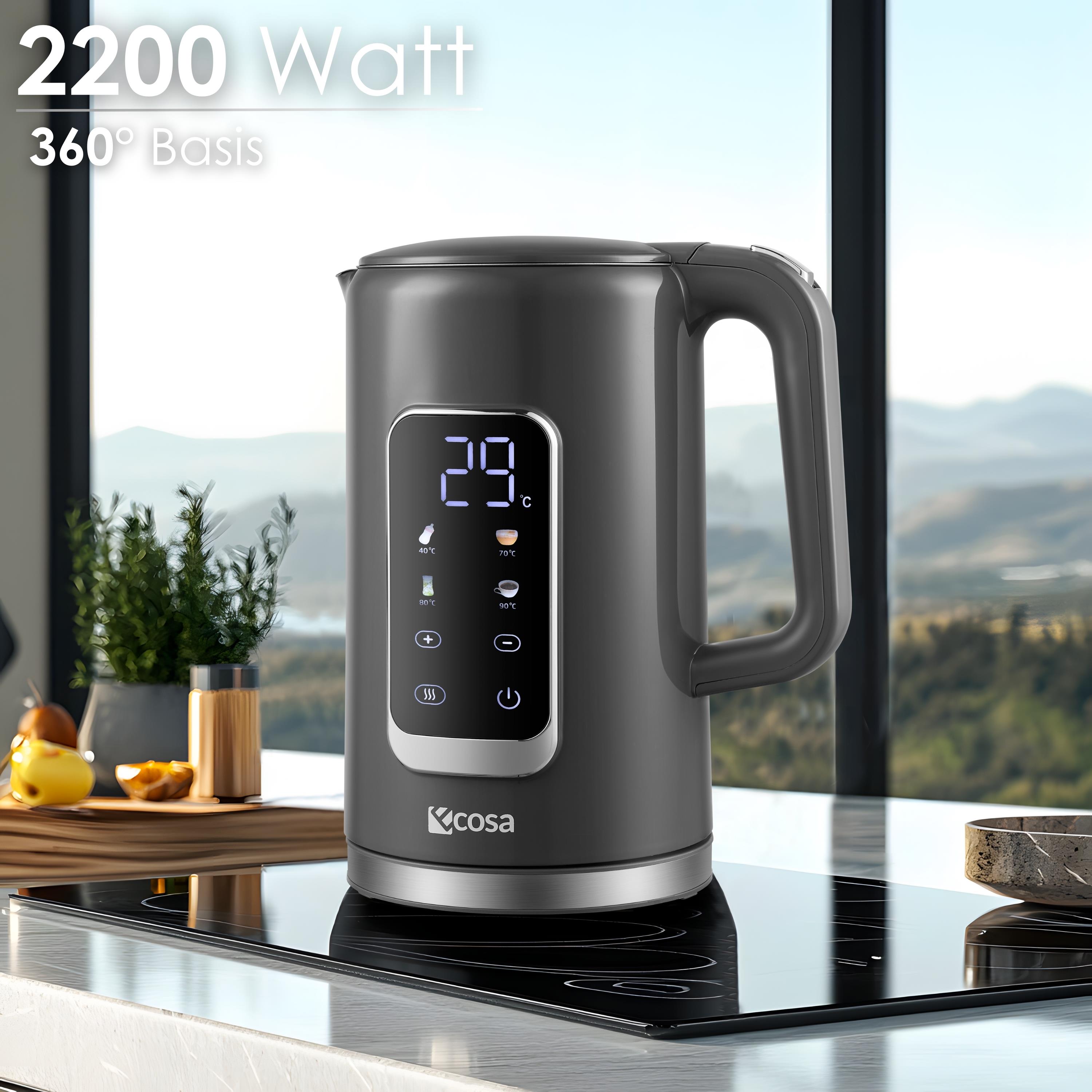 Ecosa EO-694 Wasserkocher Grau Ecosa EO-694 Wasserkocher Grau