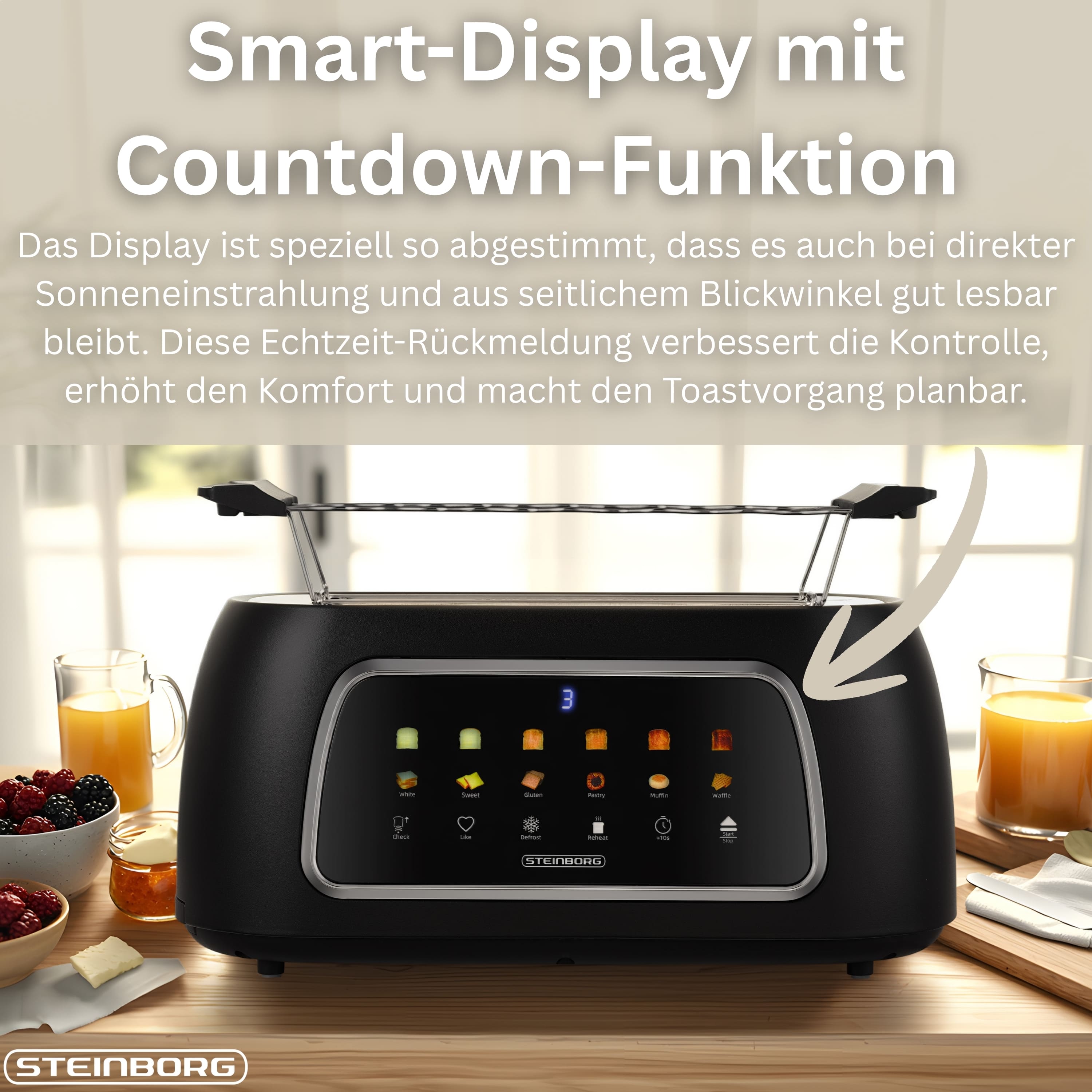 Steinborg SB-2215 Toaster