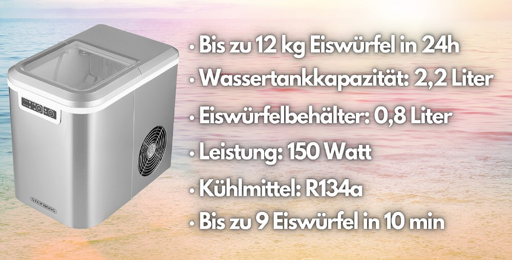 Steinborg SB-520 Eiswürfelmaschine