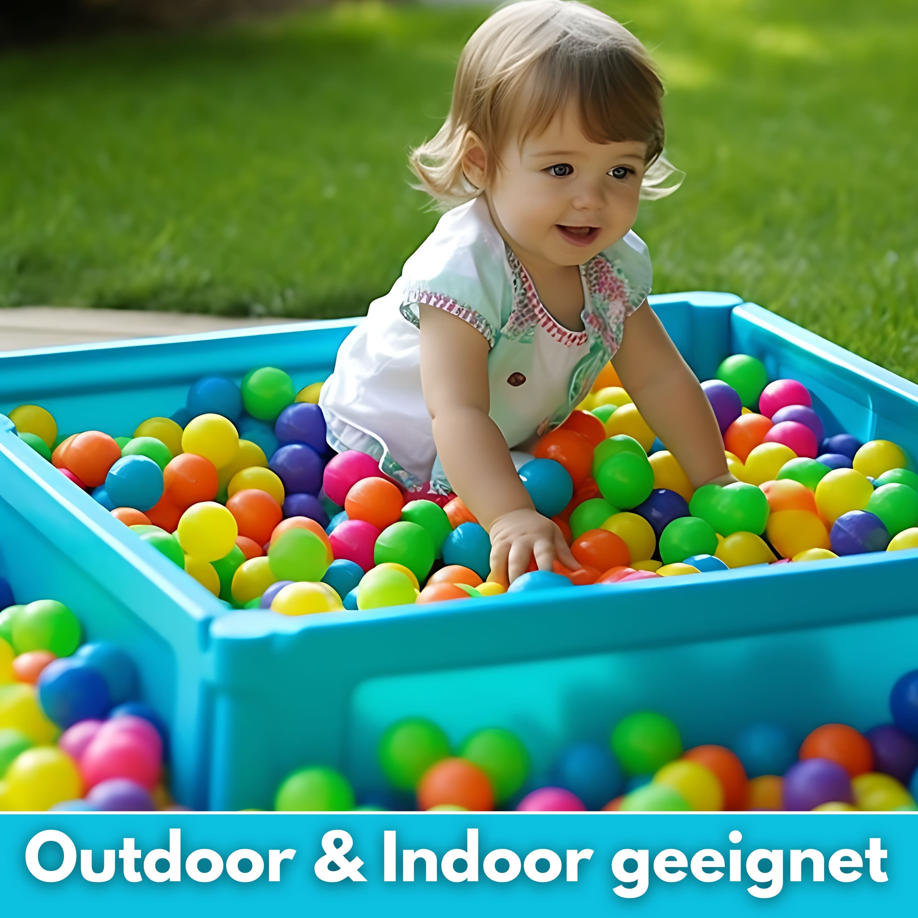 Ecosa EO-1091 Bällebad Bälle 500 Stk