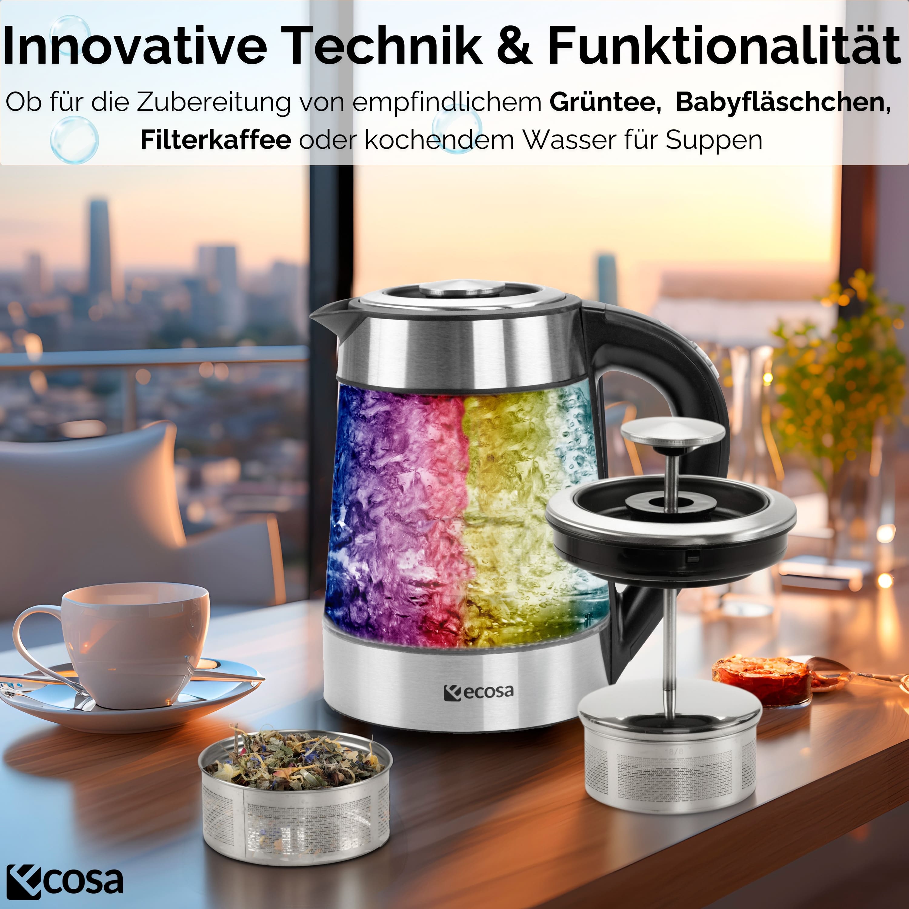 Ecosa EO-666 Wasserkocher Ecosa EO-666 Wasserkocher