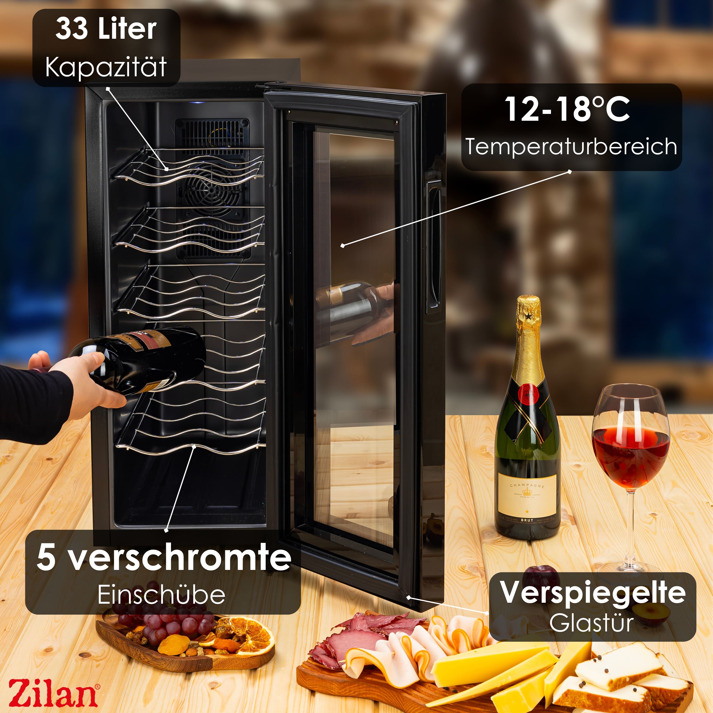 Zilan ZLN-4681 Weinkühler Zilan ZLN-4681 Weinkühler