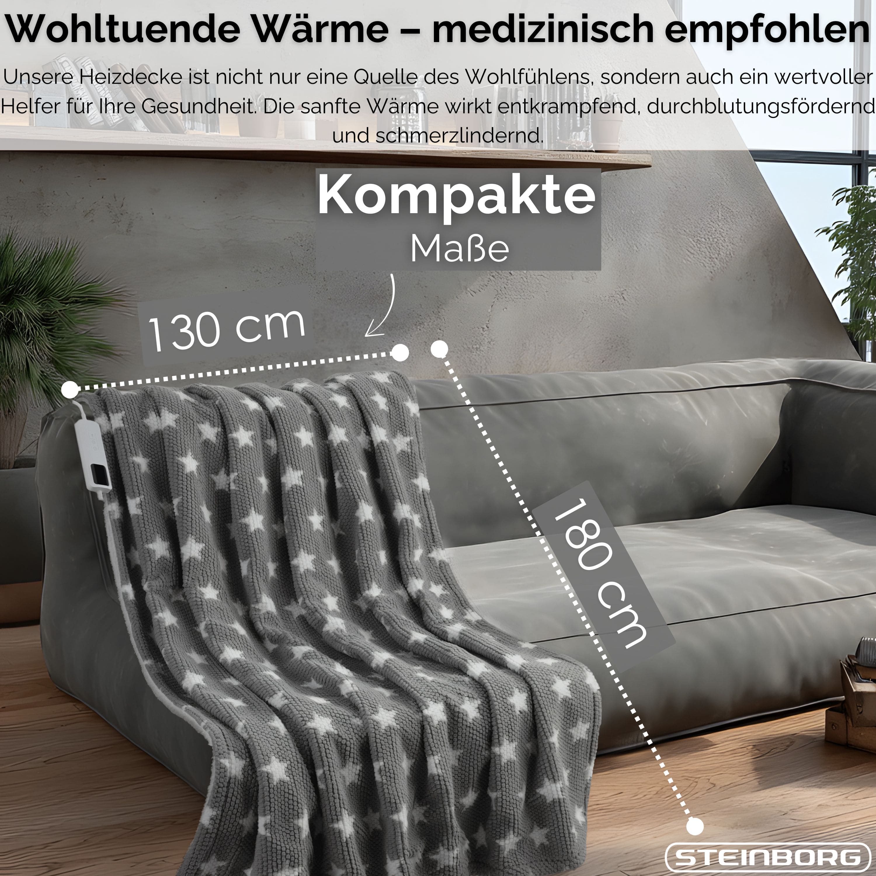 Steinborg SB-9524 Heizdecke 180*130 cm