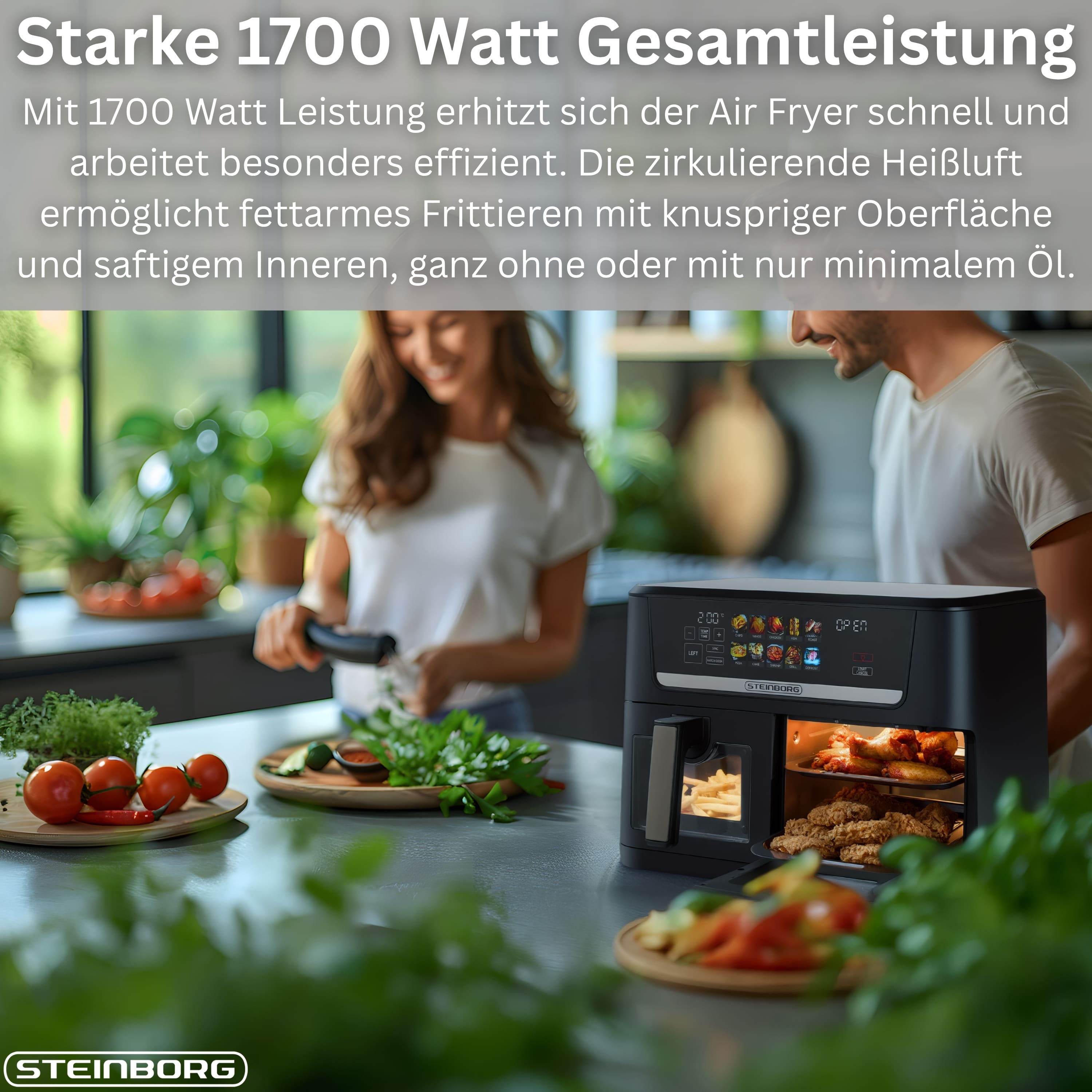 Steinborg SB-3170 Heißluftfritteuse