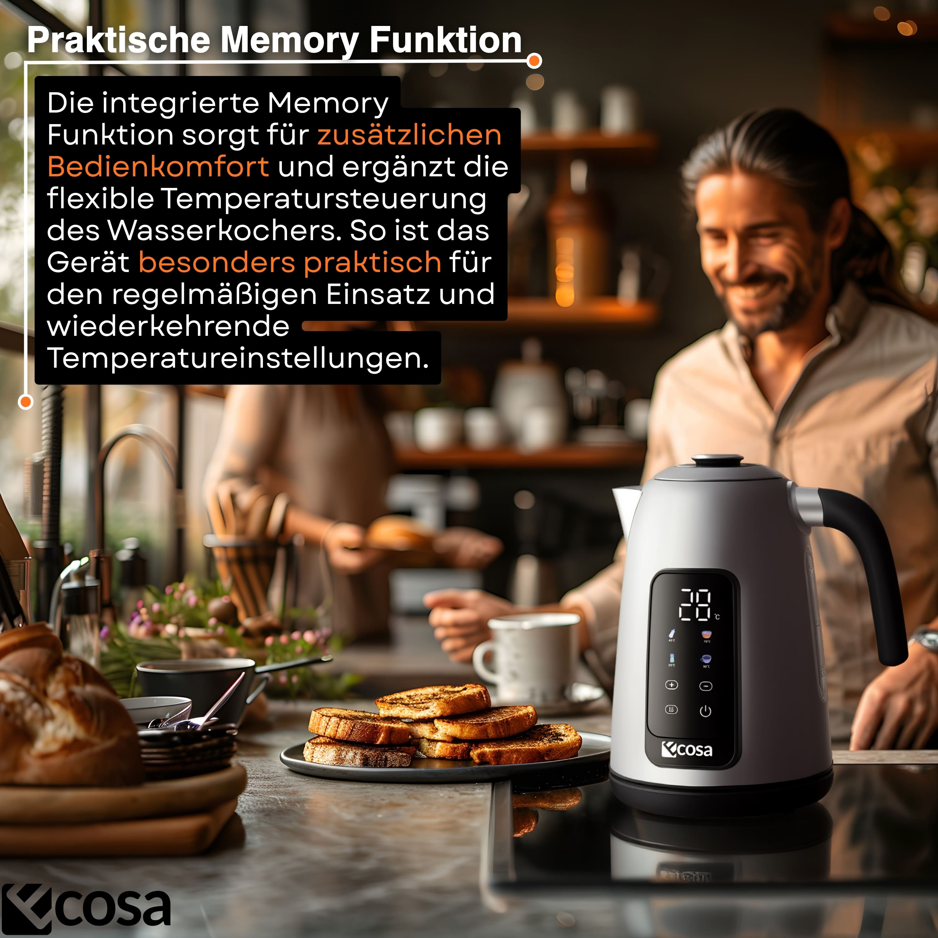 Ecosa EO-630 Wasserkocher