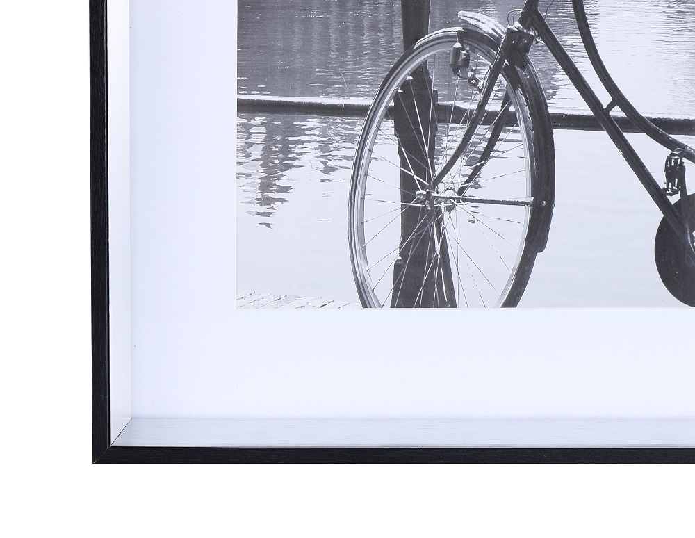 Ecosa EO-8150 Bilderrahmen 30*40 cm Schwarz/Silber Ecosa EO-8150 Bilderrahmen 30*40 cm Schwarz/Silber
