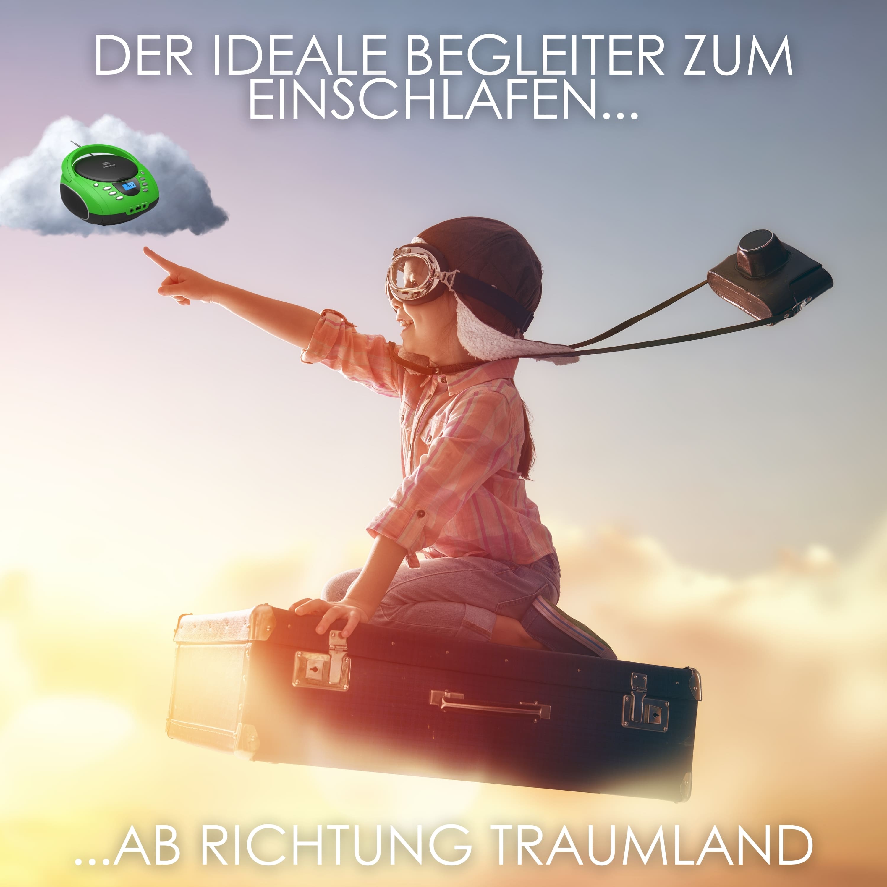 Cyberlux CL-700 CD-Player Grün