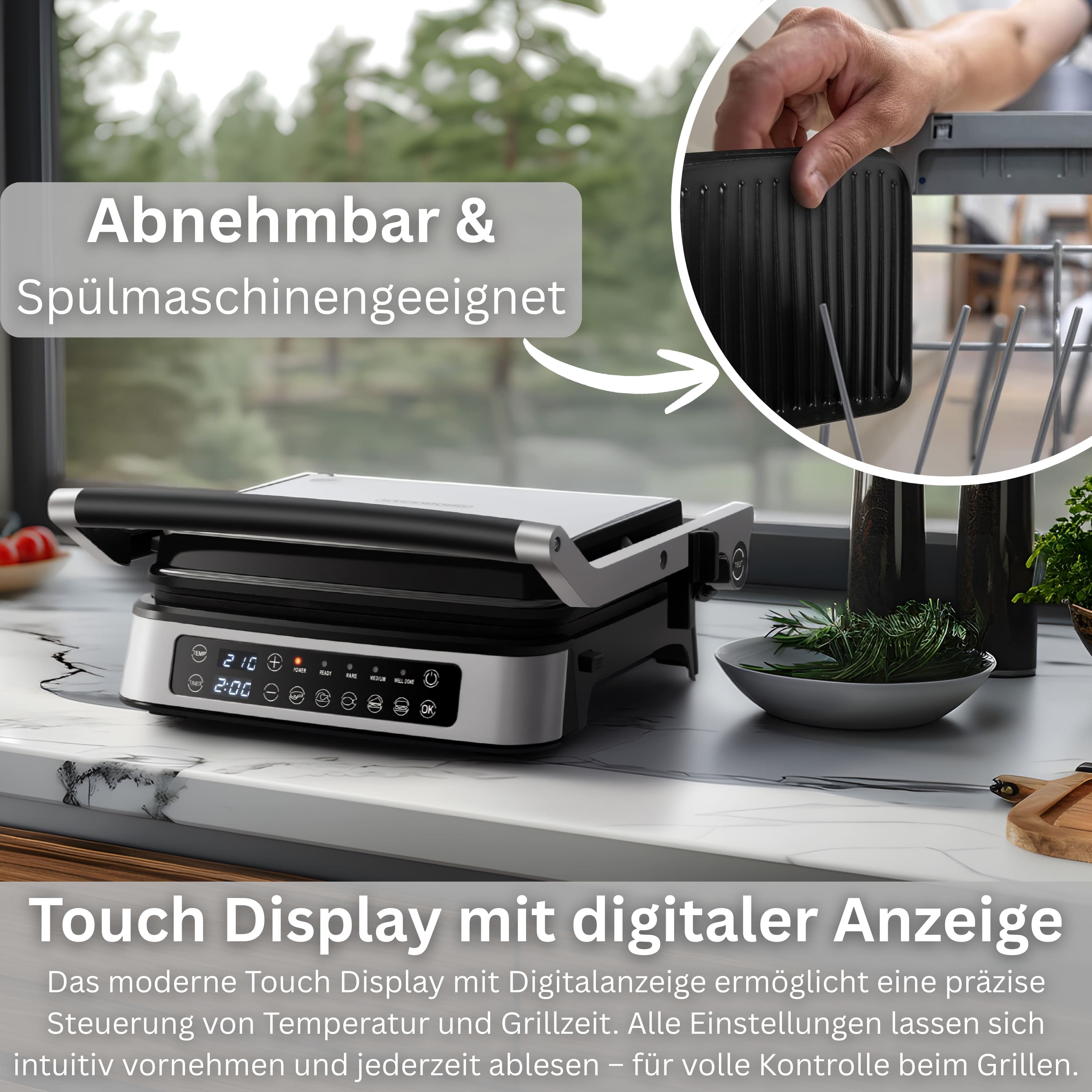 Steinborg SB-2240 Kontaktgrill