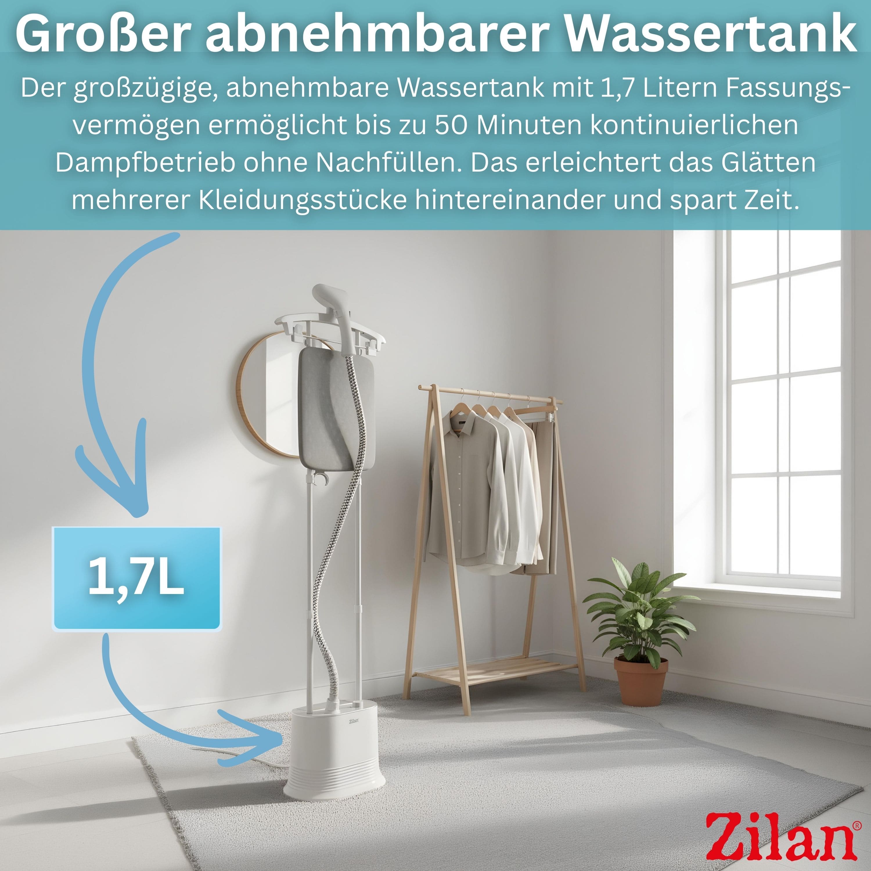 Zilan ZLN-2792 Dampfbügeleisen