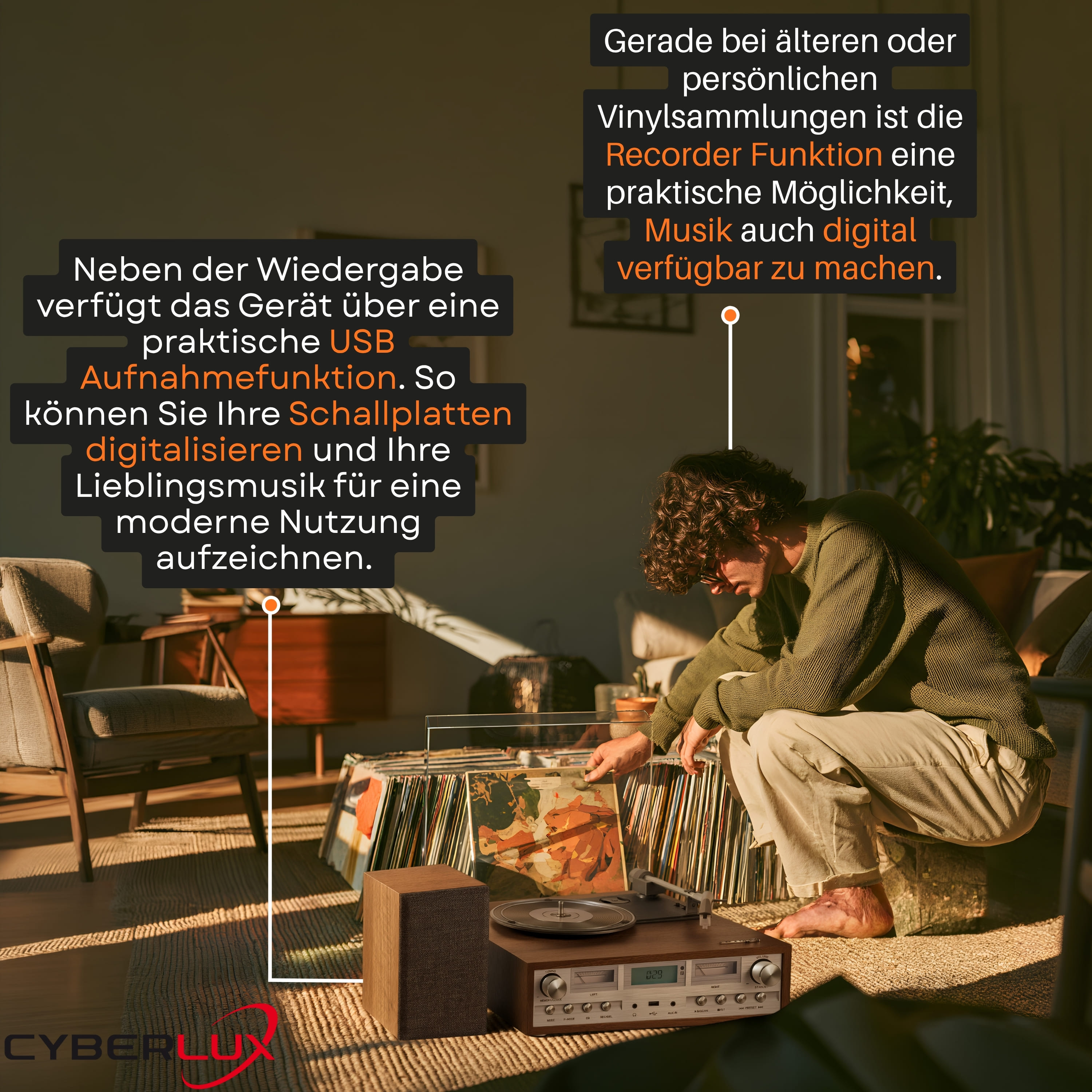 Cyberlux CL-3021 Musikanlage