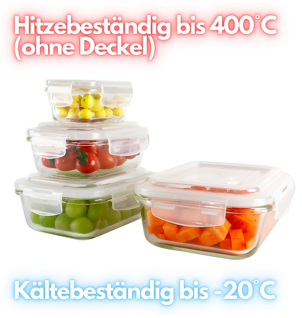 Ecosa EO-8020 Glas Frischhaltedose