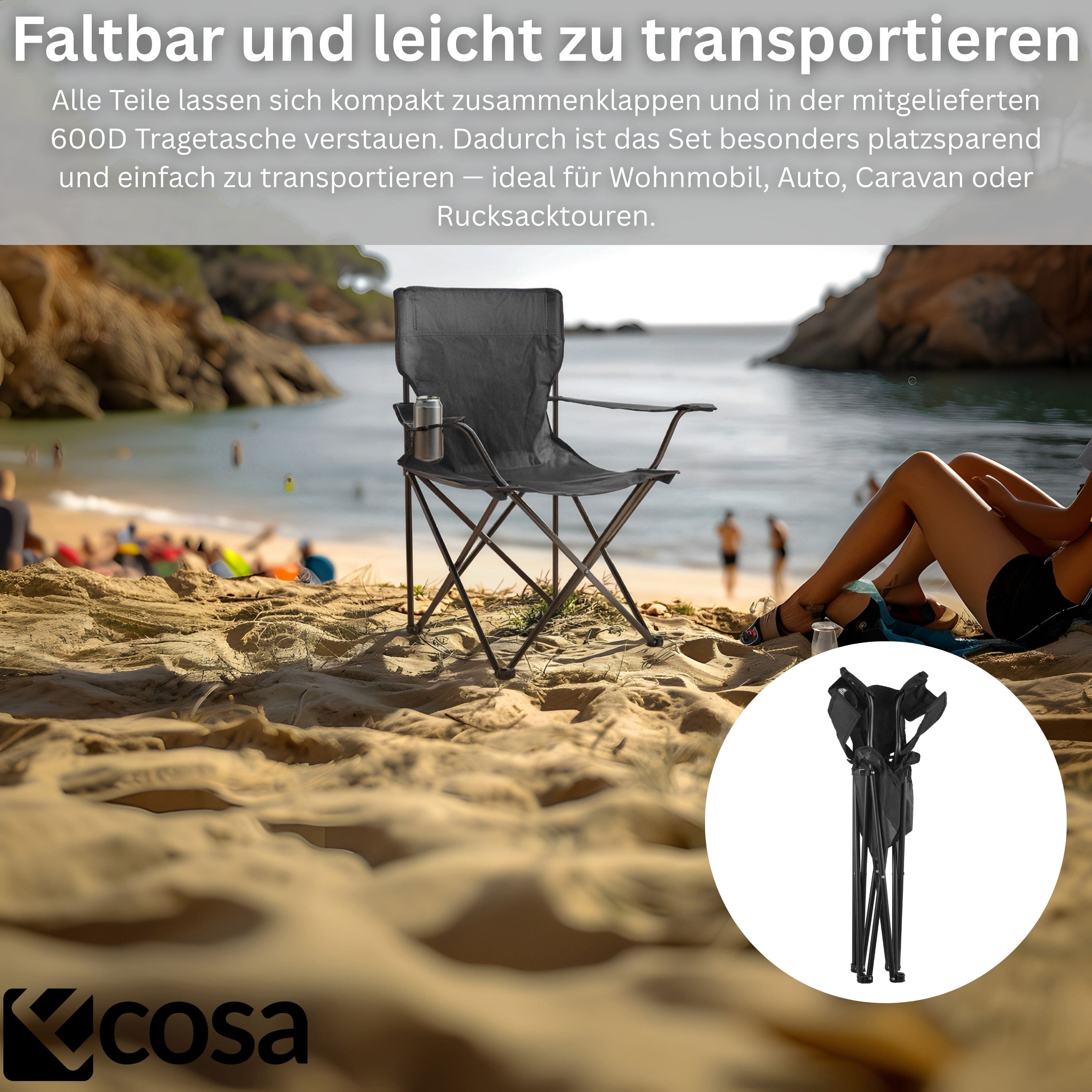 Ecosa EO-5090 Campingstuhl