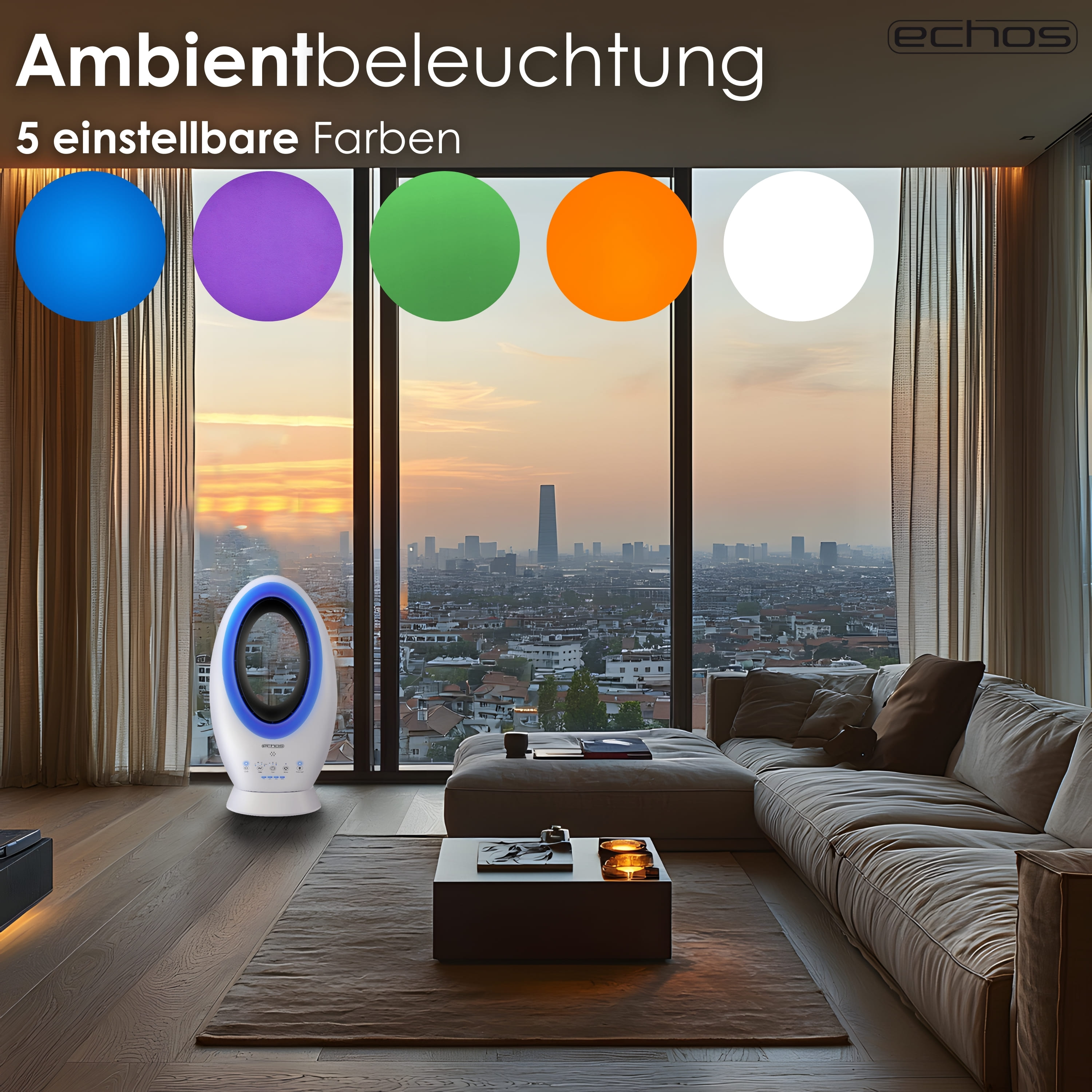 Echos Eco-1212 Echos Turmventilator