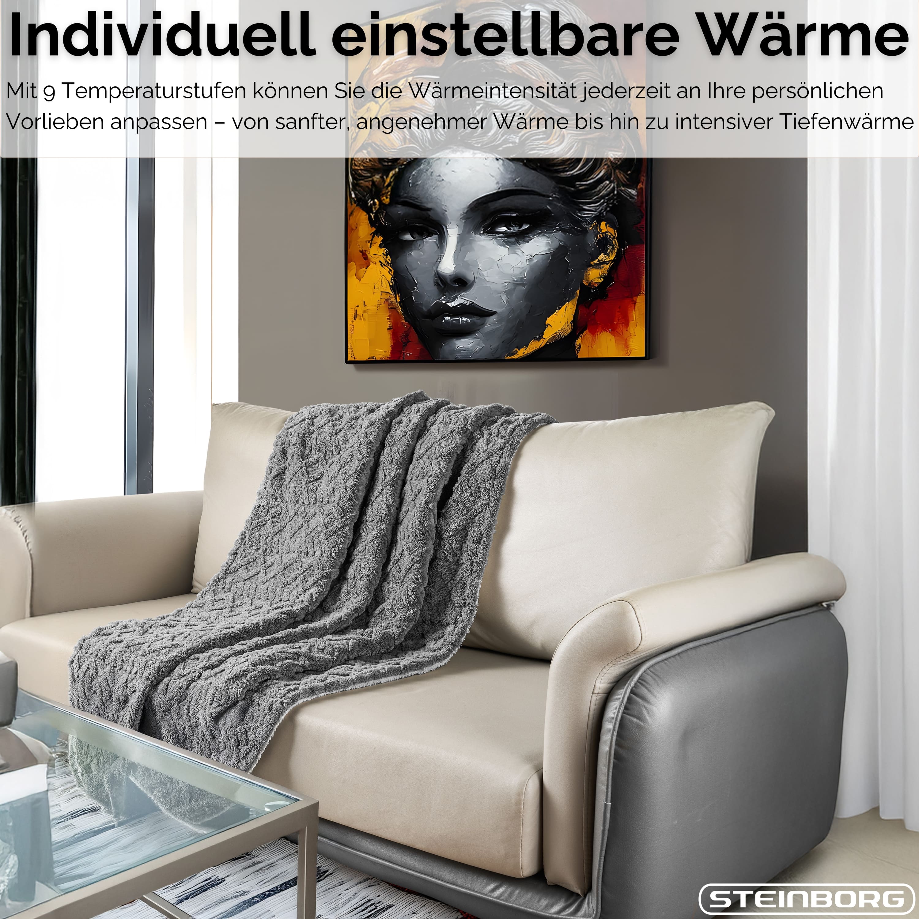 Steinborg SB-9523 Heizdecke 180*130 cm