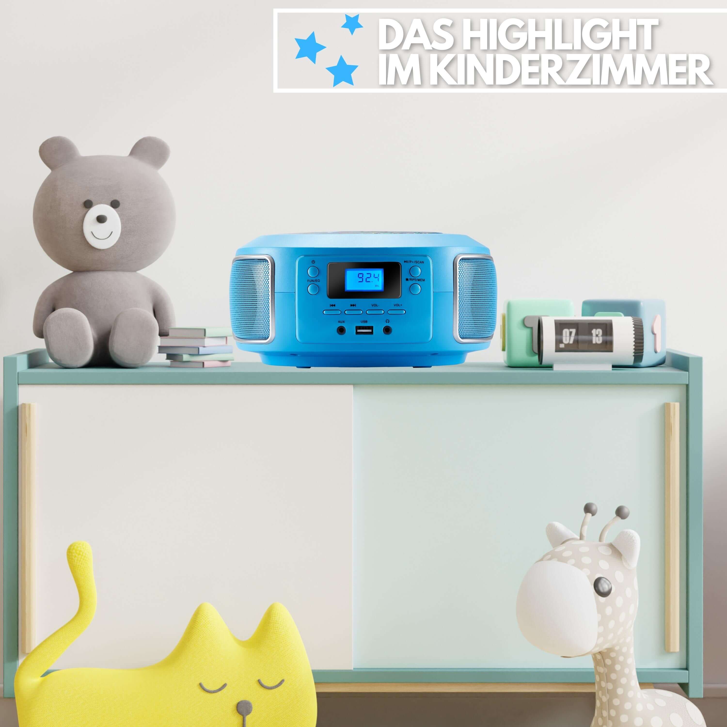 Cyberlux CL-930 CD-Player Blau