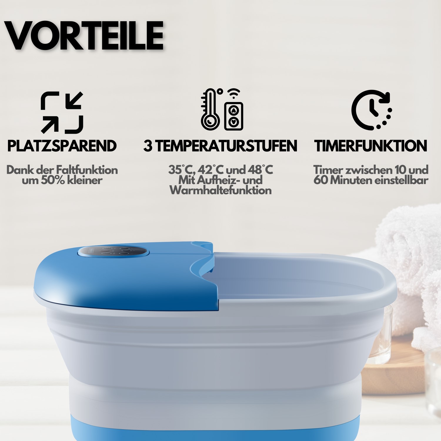 Steinborg SB-1060 Fußsprudelbad