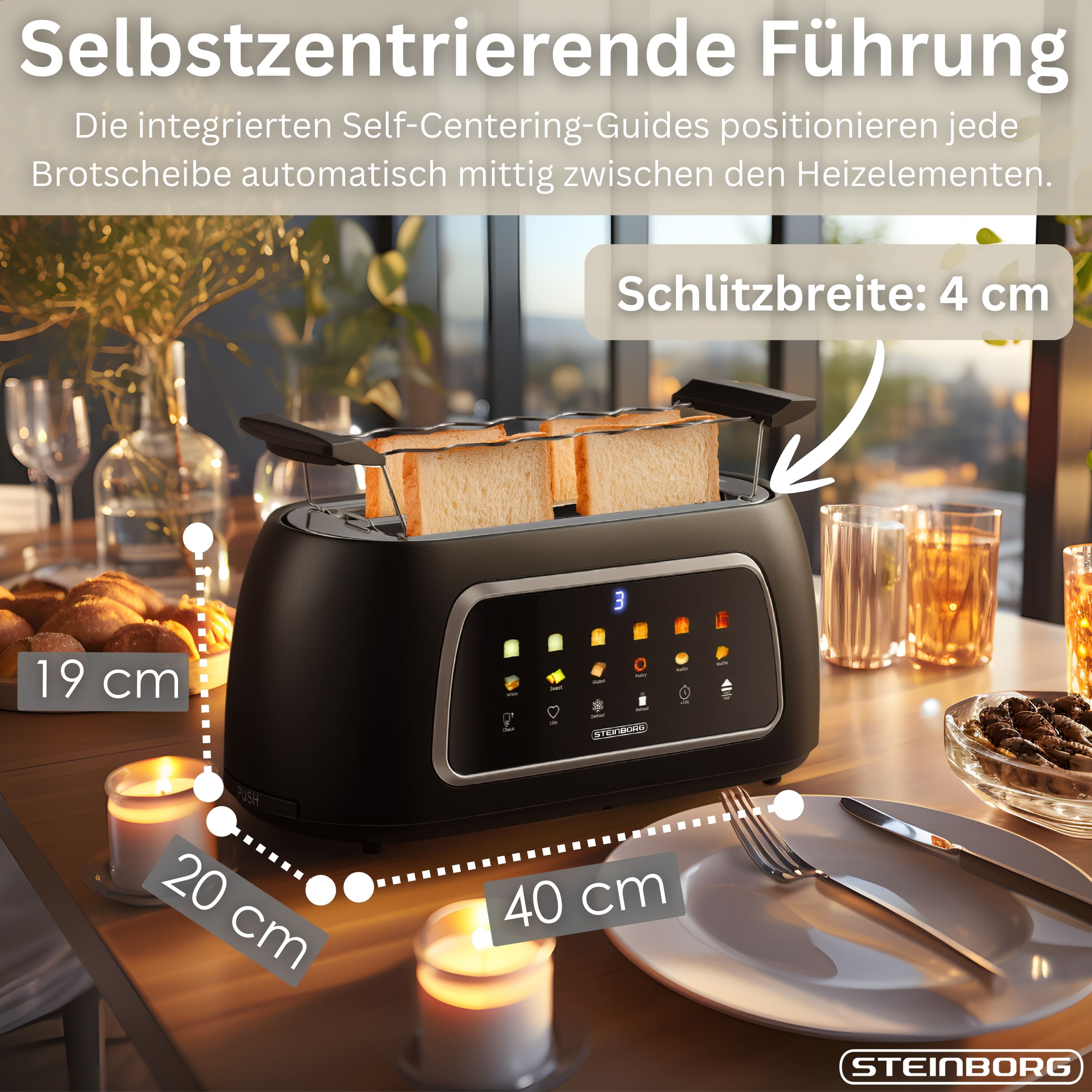 Steinborg SB-2215 Toaster