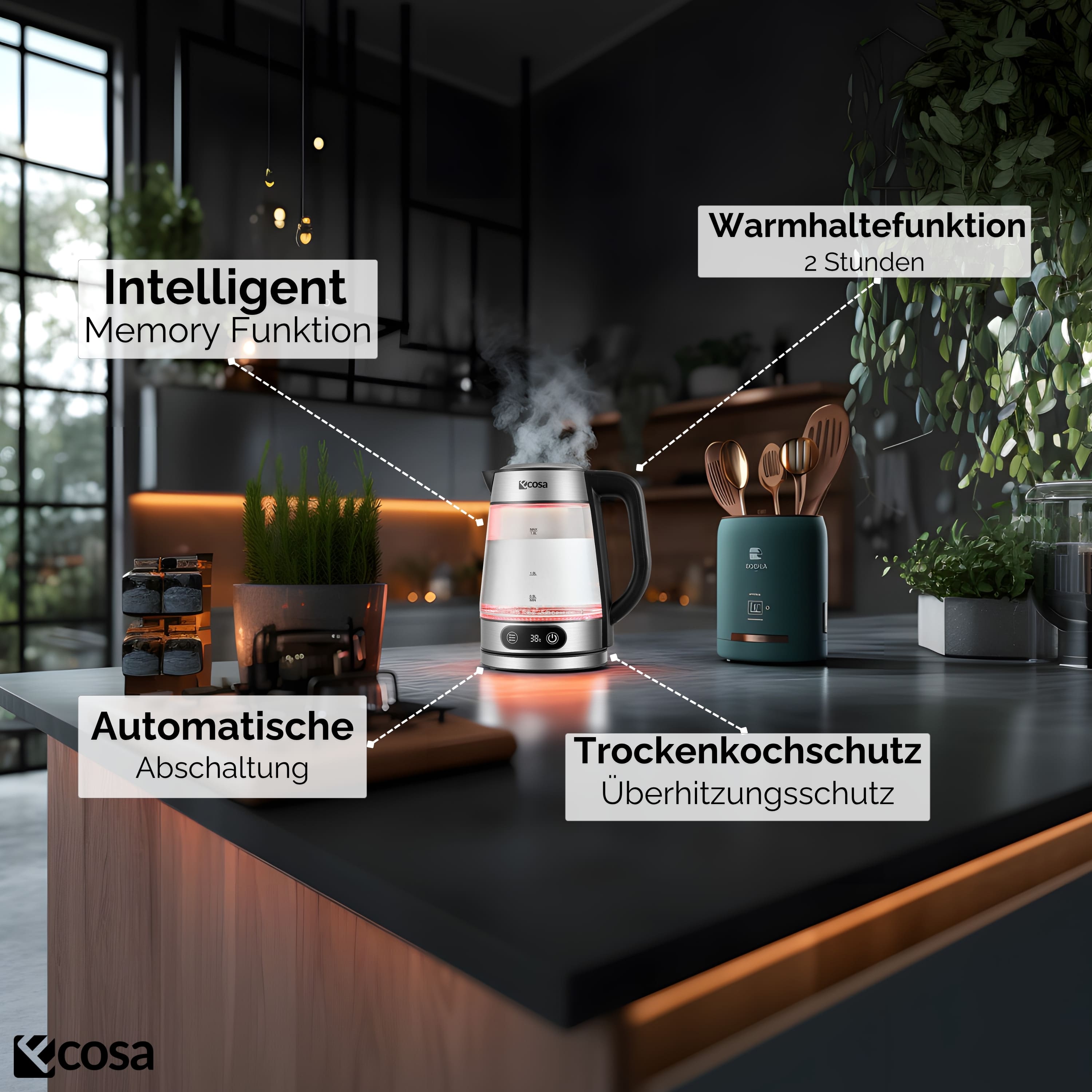 Ecosa EO-696 Wasserkocher Ecosa EO-696 Wasserkocher