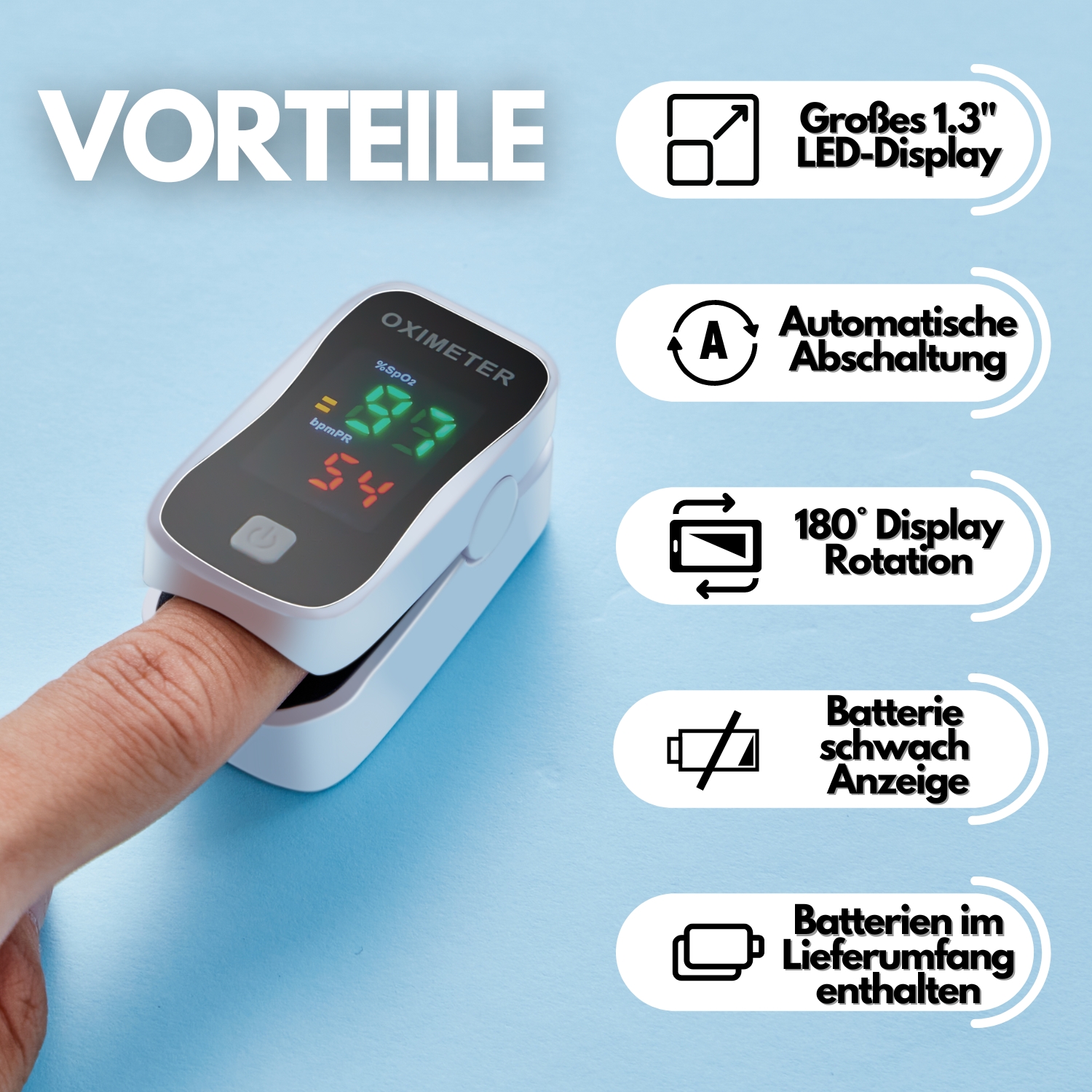 Ecosa EO-2600 Pulsoximeter