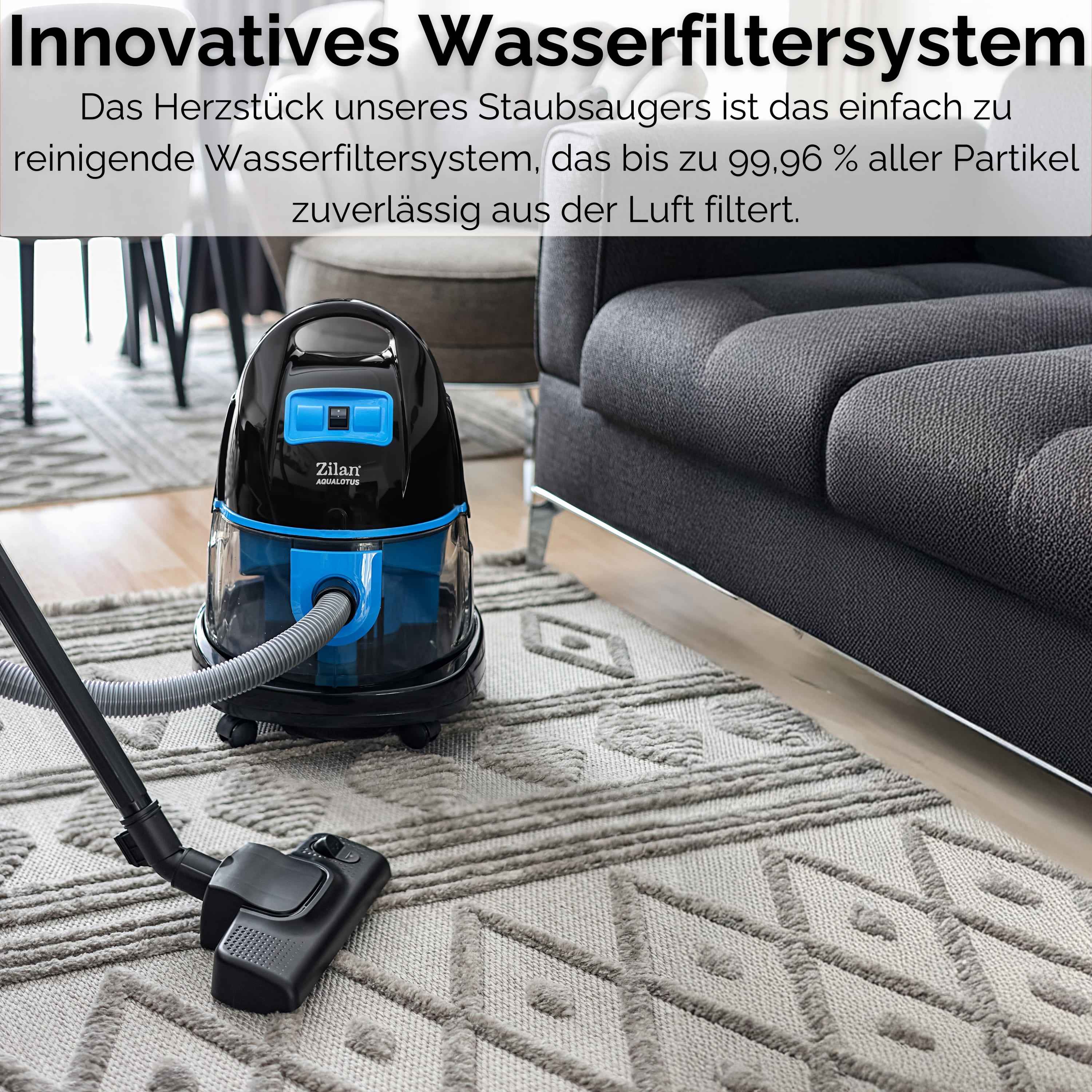 Zilan ZLN-8945 Wassersauger BLAU Zilan ZLN-8945 Wassersauger BLAU