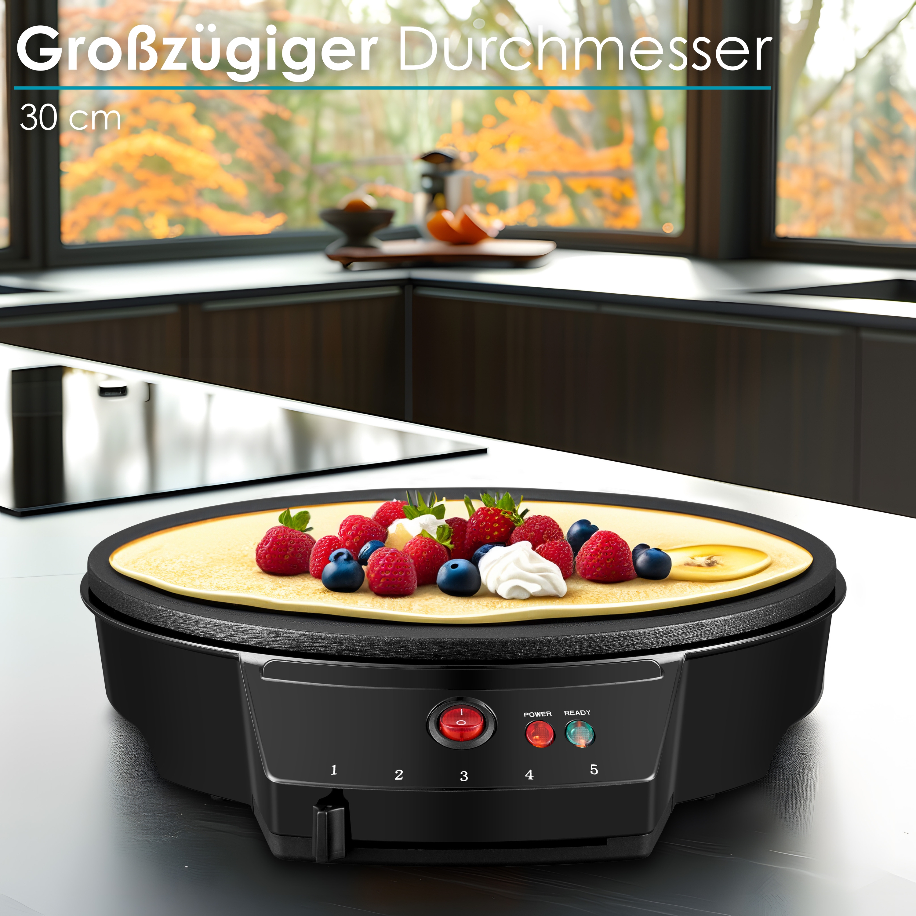 Steinborg SB-2230 Crepes Maker