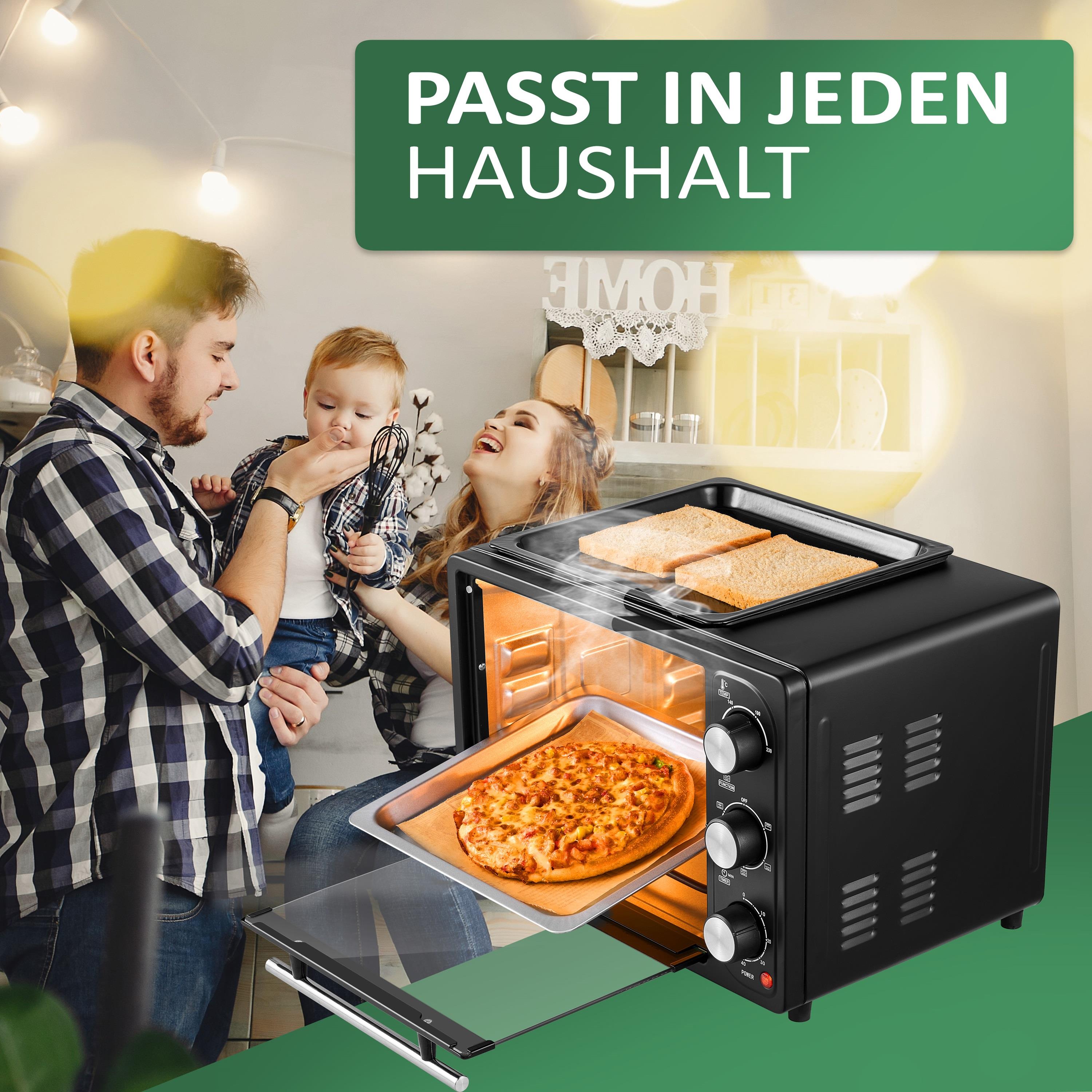 Steinborg SB-3001 Backofen 20 Liter schwarz Steinborg SB-3001 Backofen 20 Liter schwarz