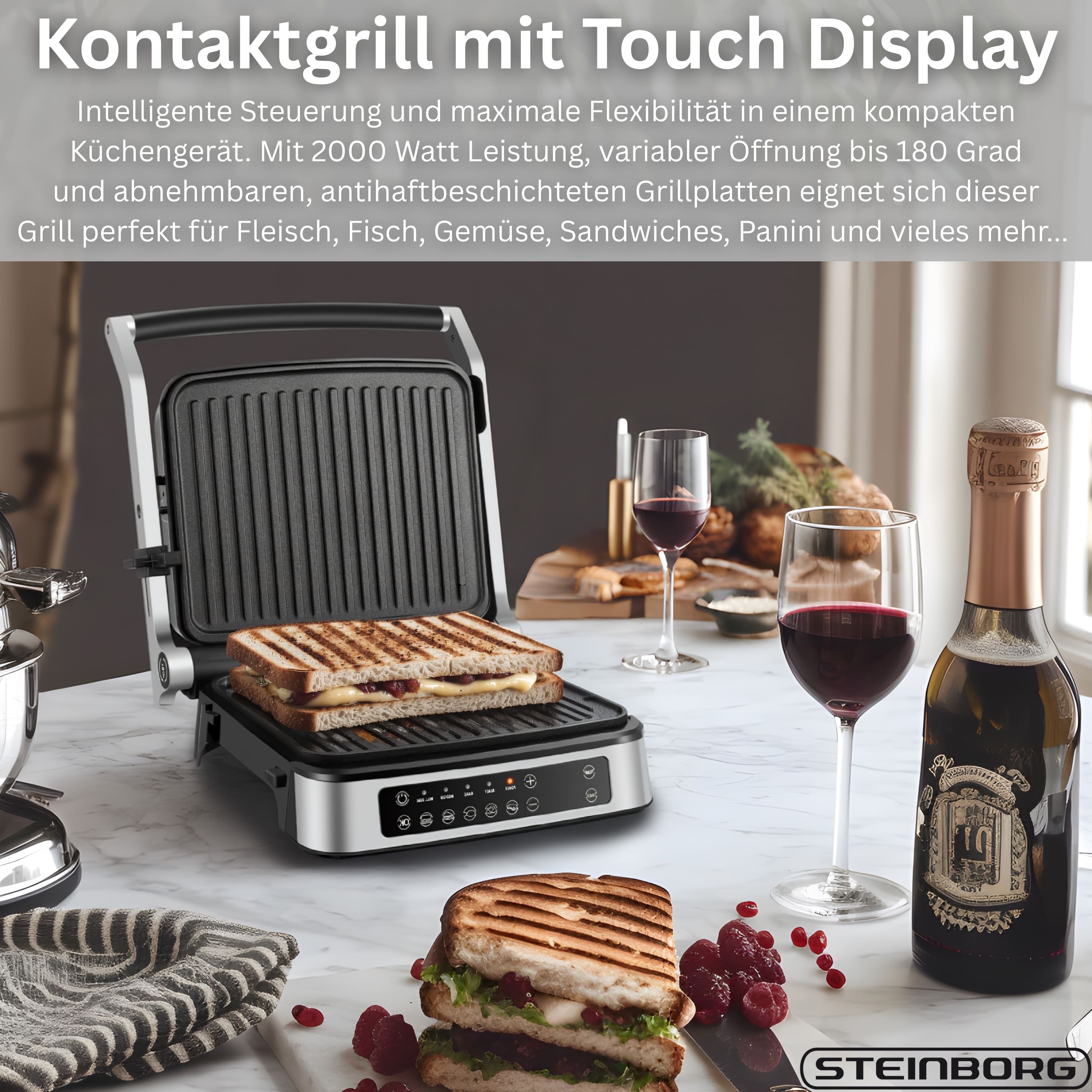 Steinborg SB-2240 Kontaktgrill
