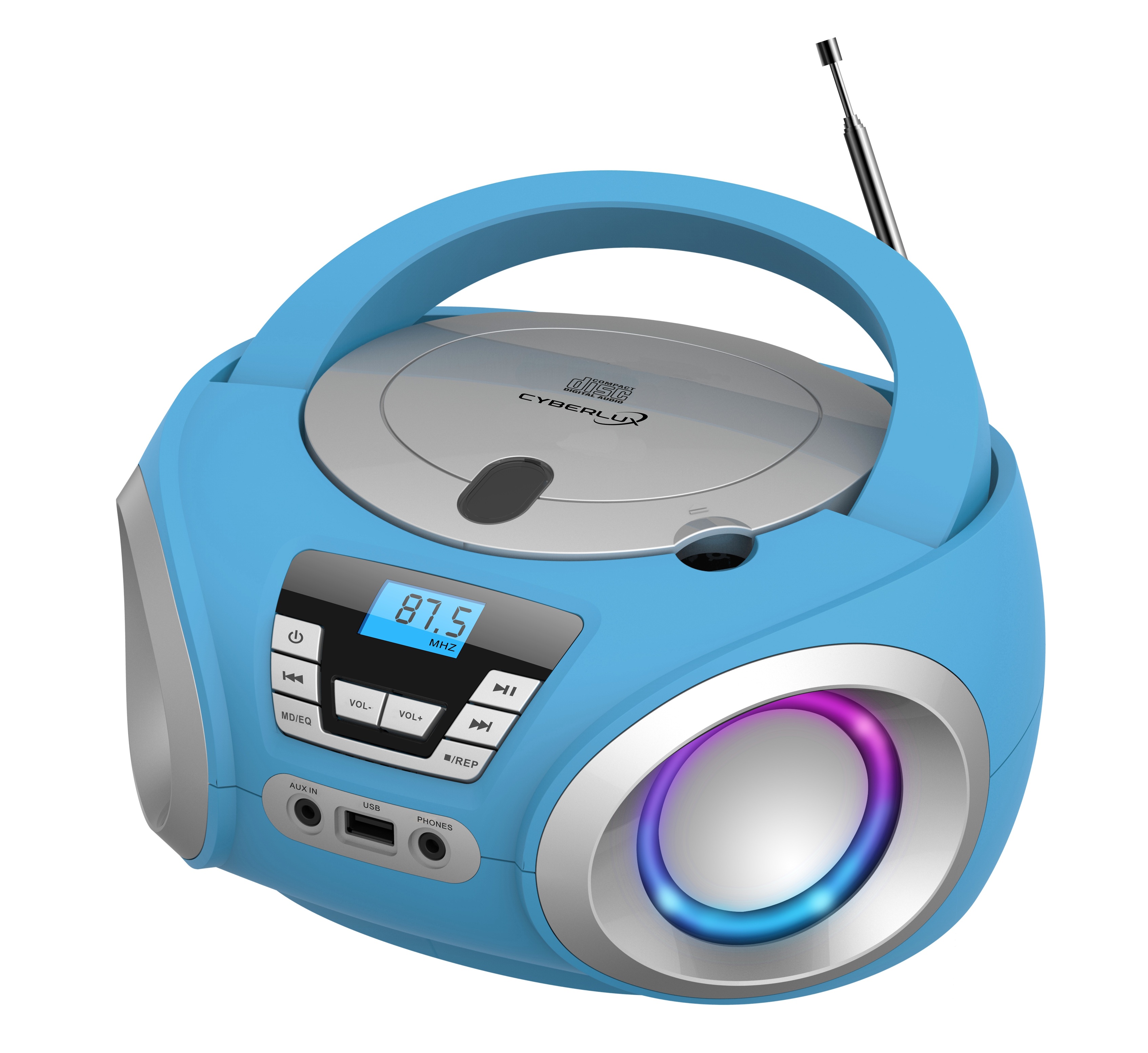 Cyberlux CL-900 CD-Player Blau