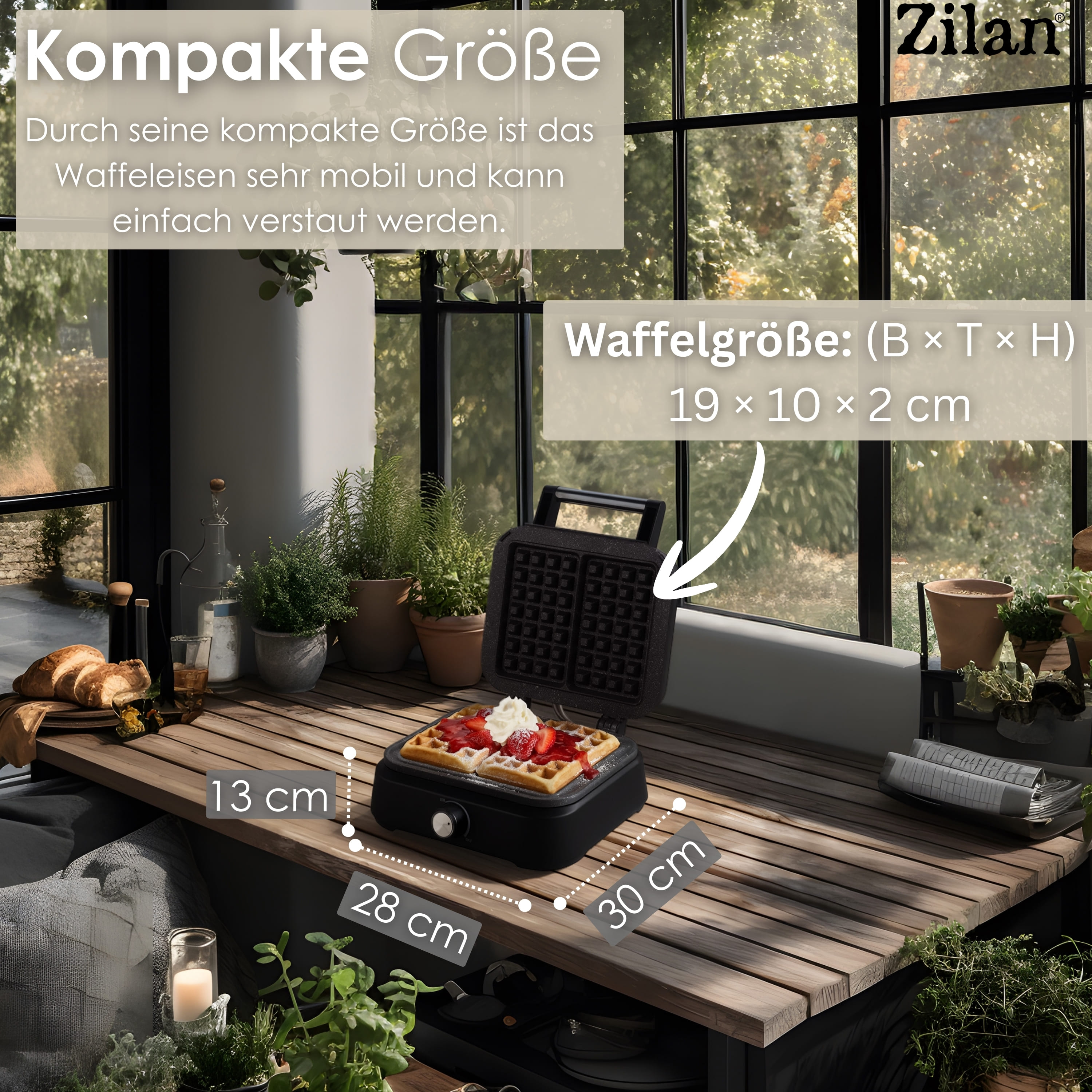 Zilan ZLN-3959 Waffeleisen