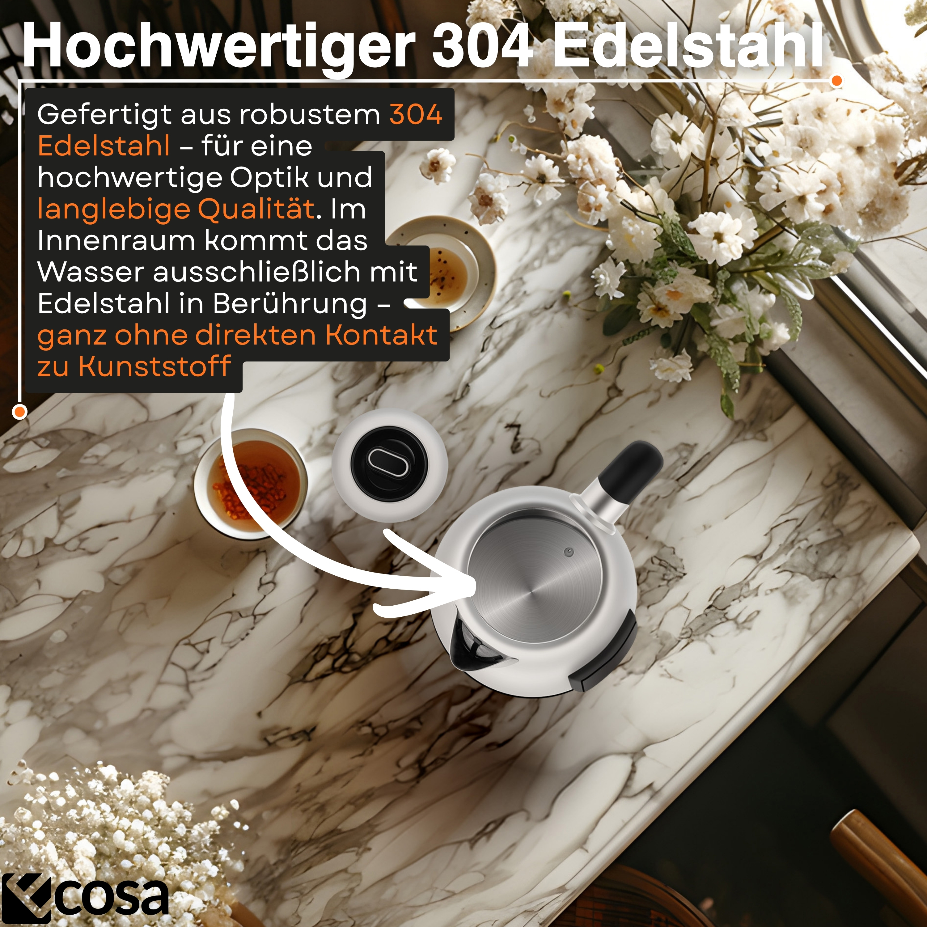 Ecosa EO-630 Wasserkocher