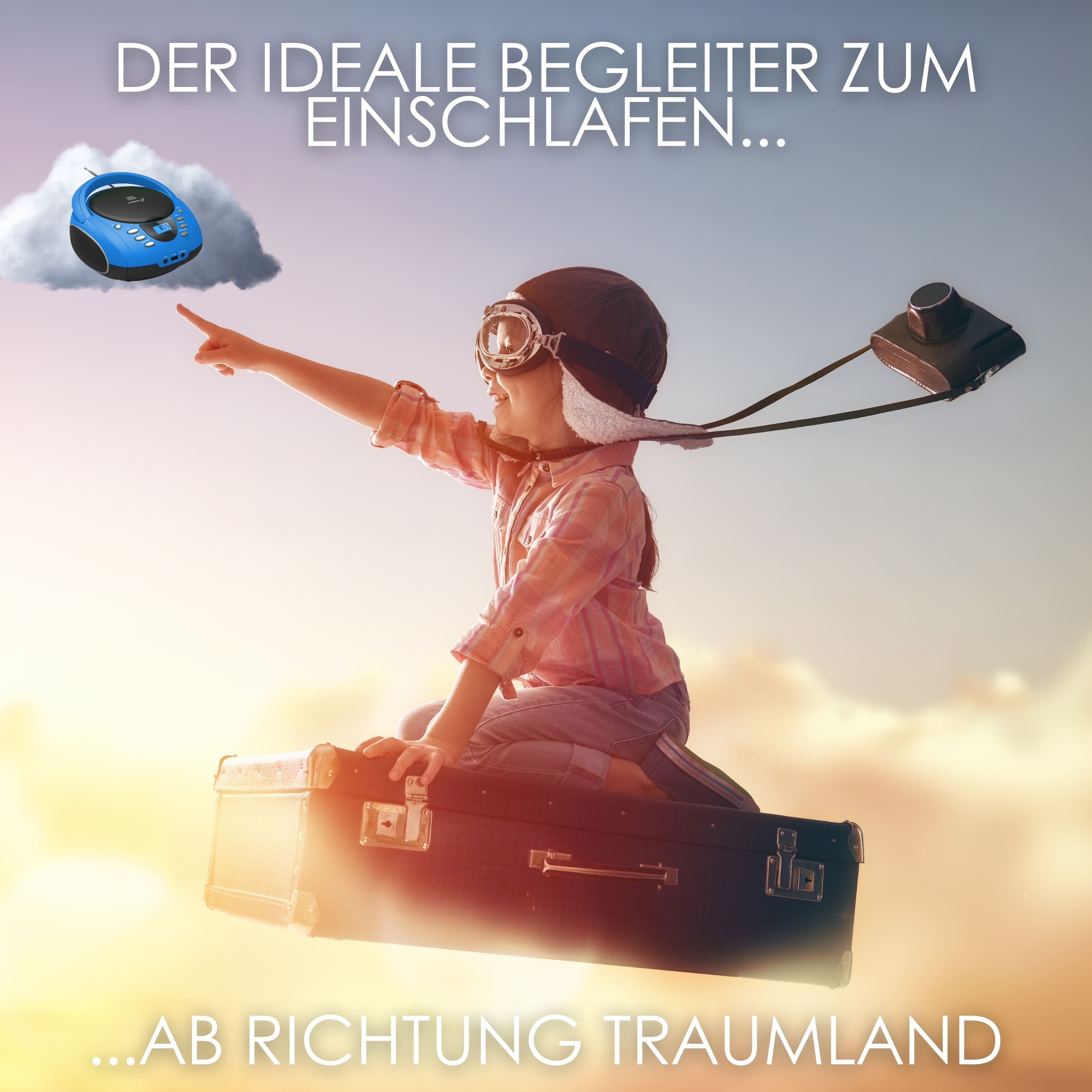 Cyberlux CL-710 CD-Player Blau