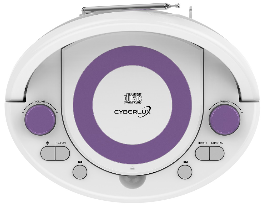 Cyberlux CL-320 CD-Player Lila