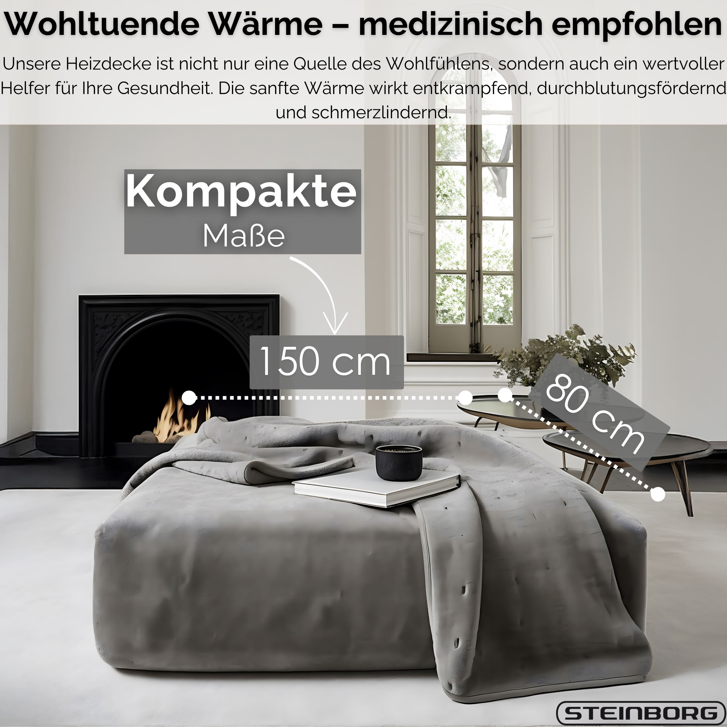 Steinborg SB-9521 Heizdecke 150*80 cm