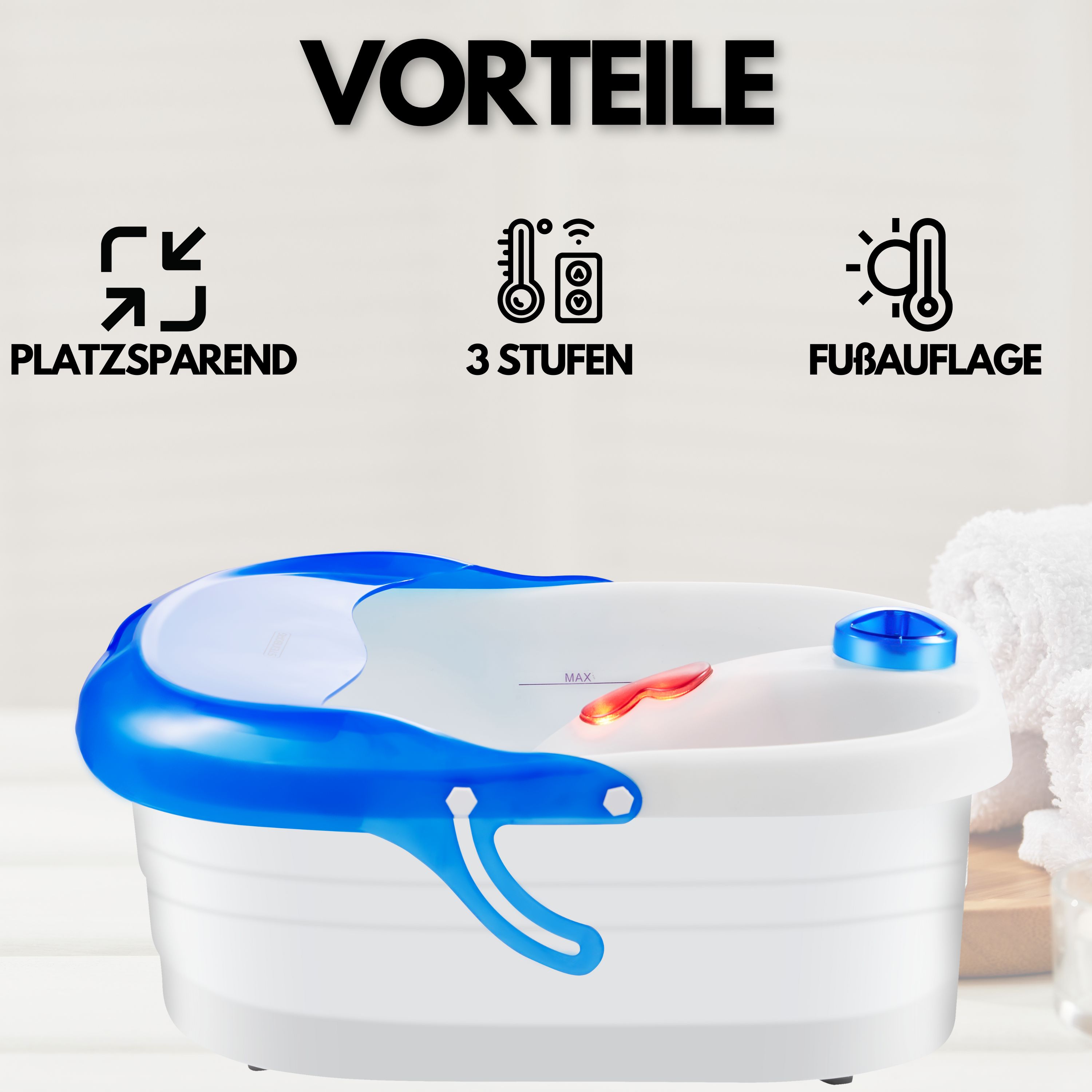 Steinborg SB-1050 Fußsprudelbad