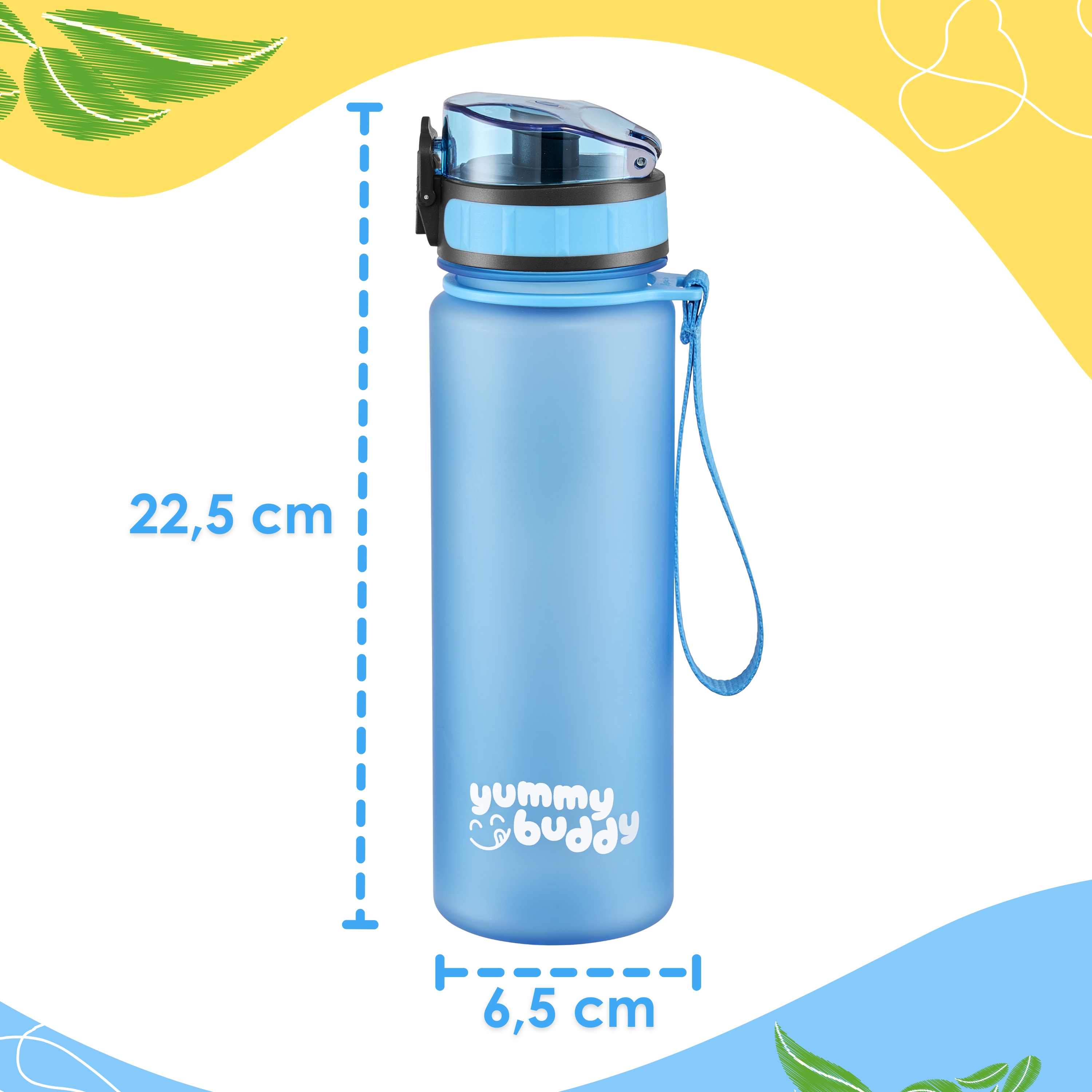 Ecosa EO-8190 Trinkflasche Blau