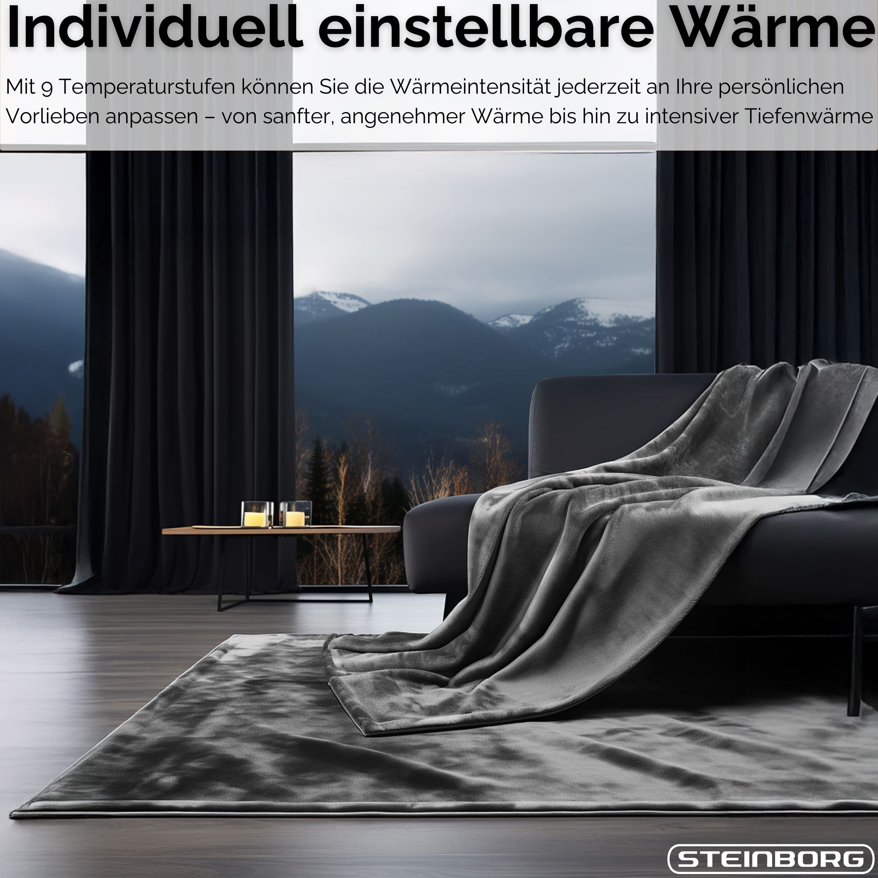 Steinborg SB-9522 Heizdecke 180*130 cm Steinborg SB-9522 Heizdecke 180*130 cm