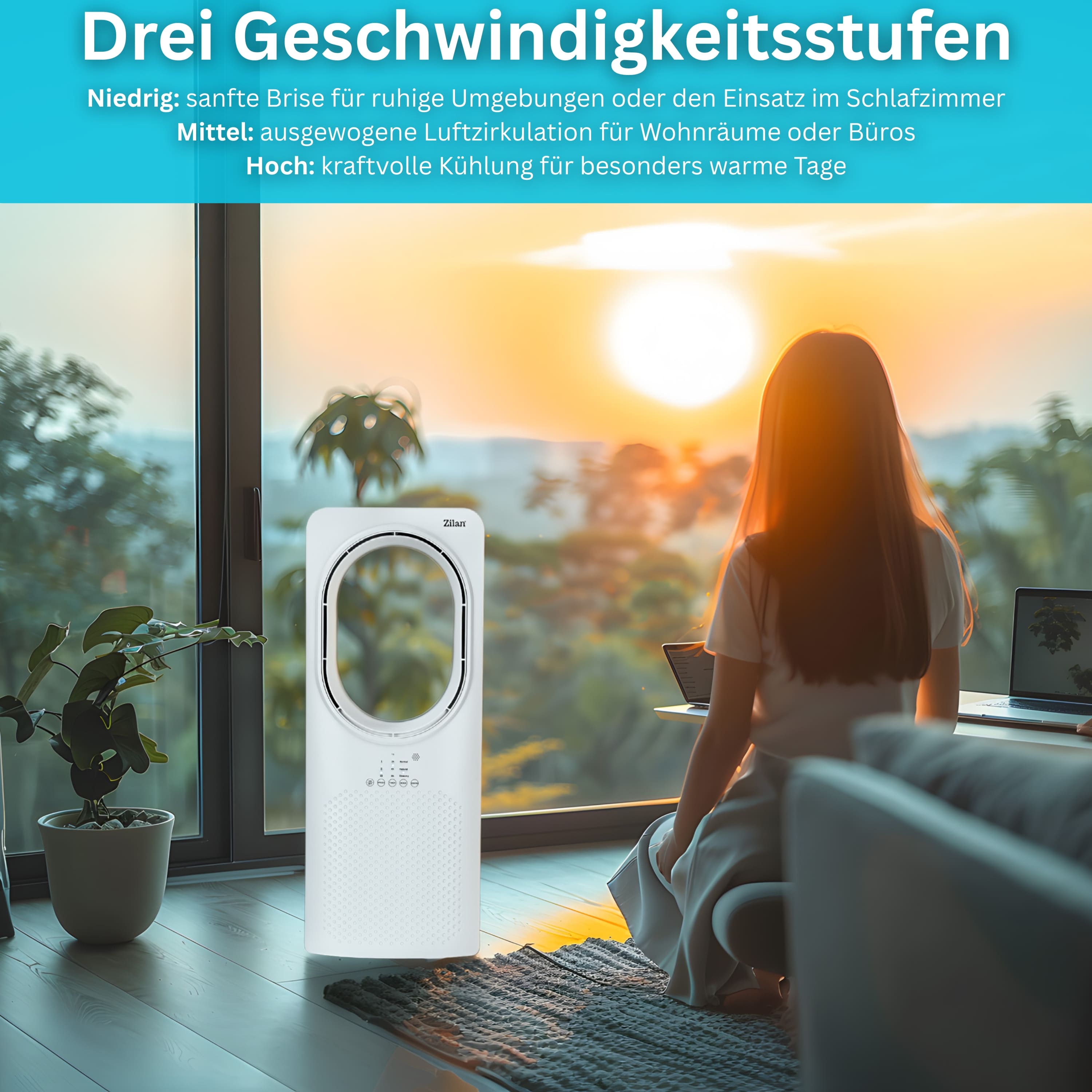 Zilan ZLN-1078 Turmventilator