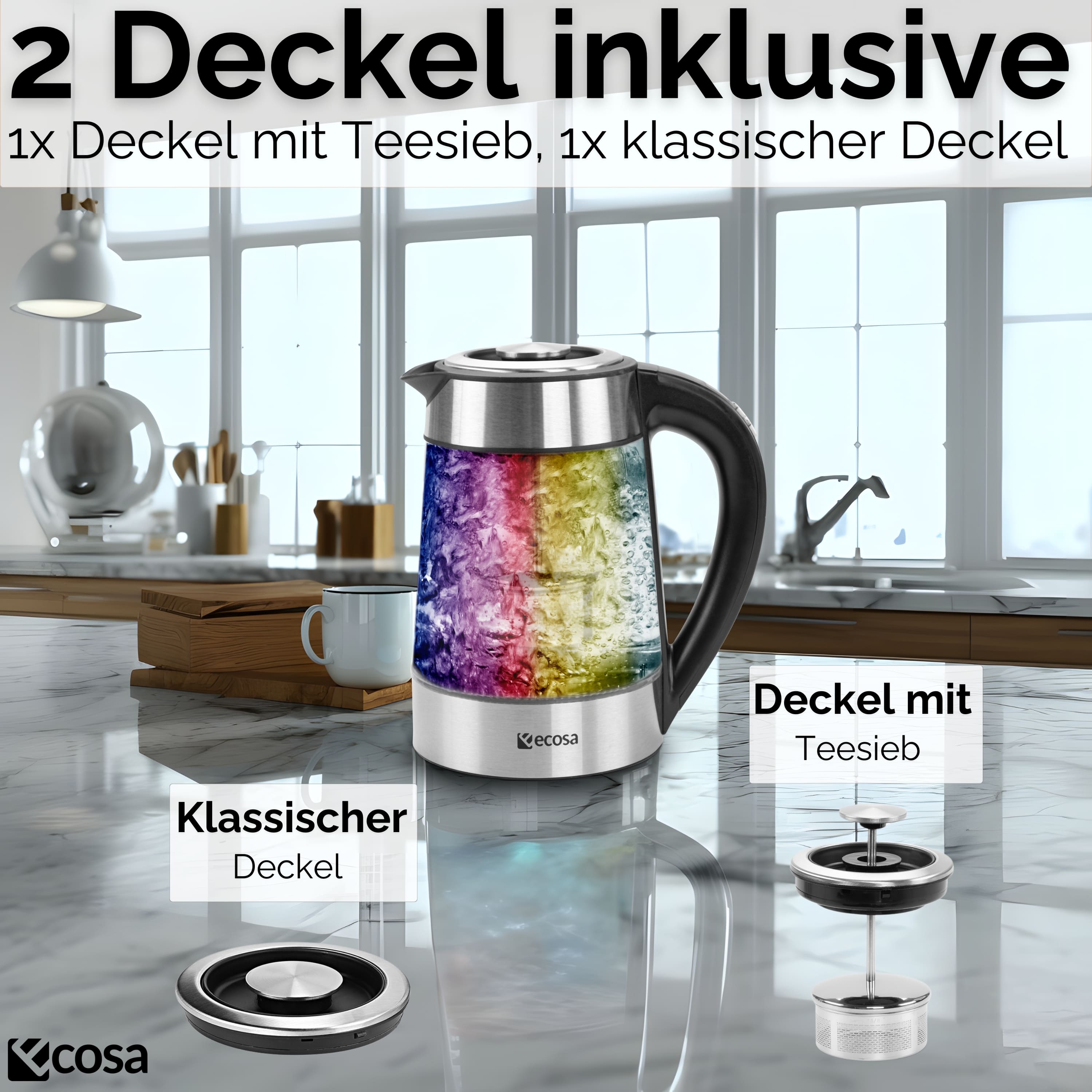 Ecosa EO-666 Wasserkocher Ecosa EO-666 Wasserkocher
