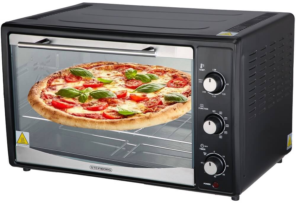 Steinborg SB-3014 Backofen 45L Schwarz