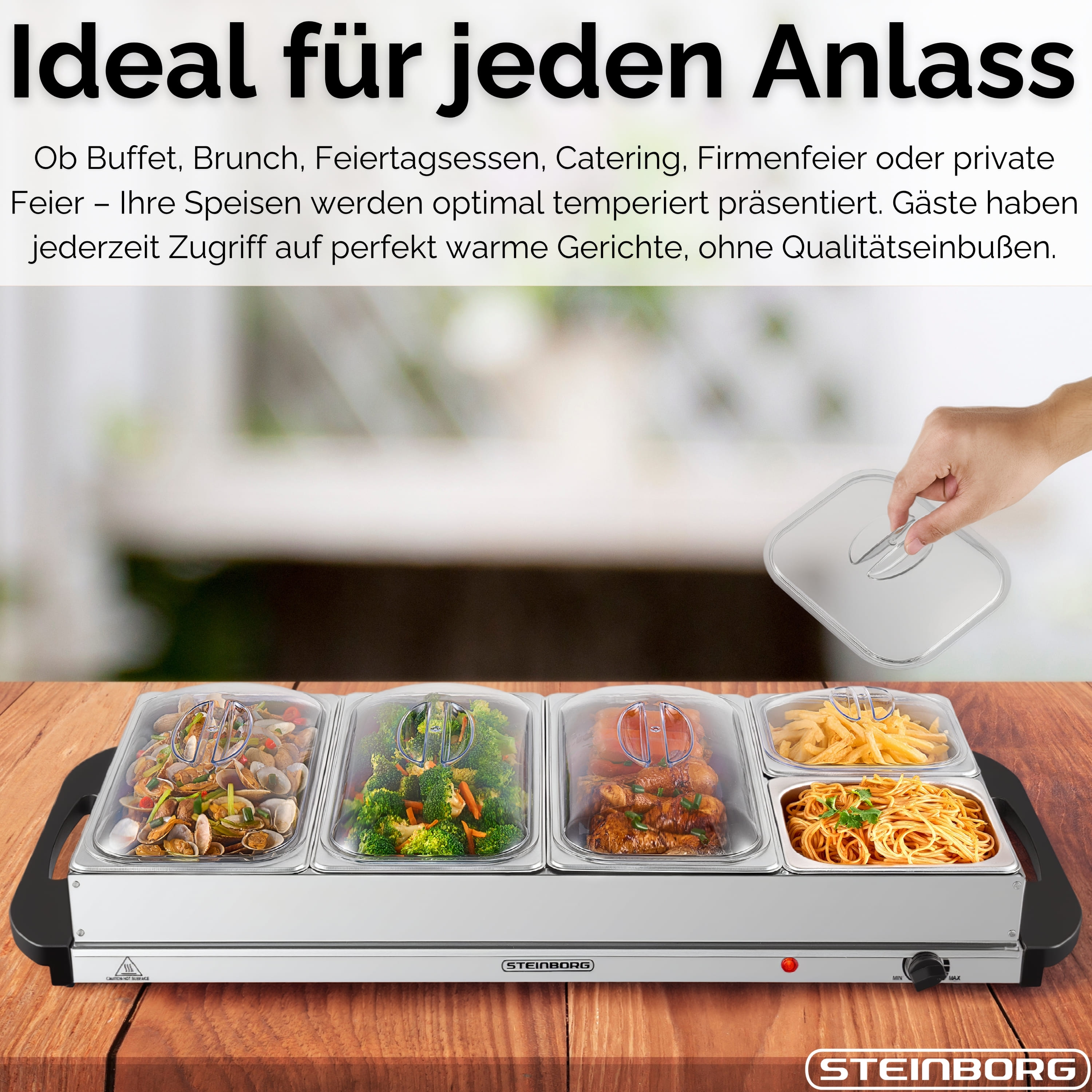 Steinborg SB-6023 Buffetwärmer